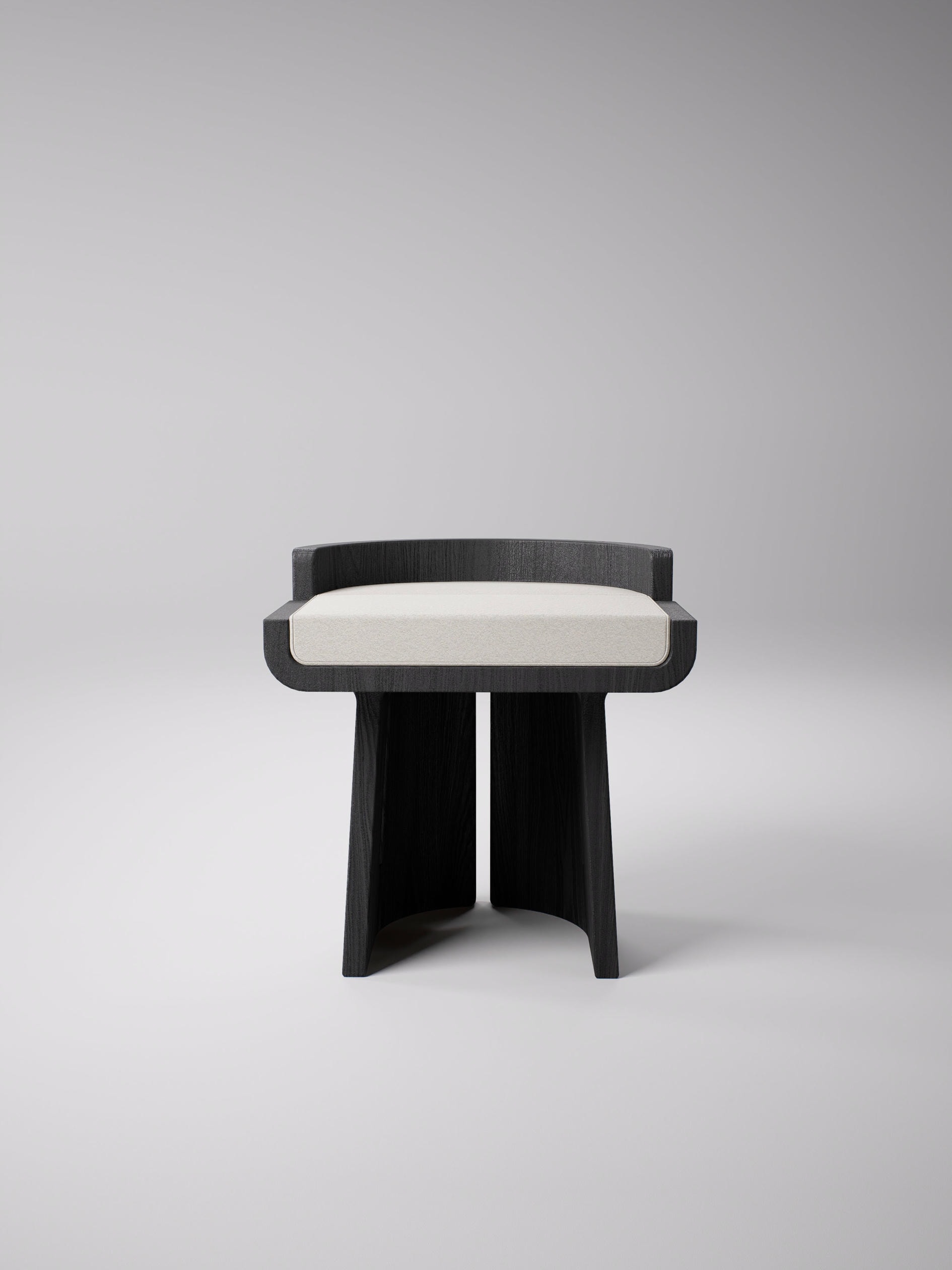 Lecorce Stool in Solid Teak Wood by Pendhapa 2
