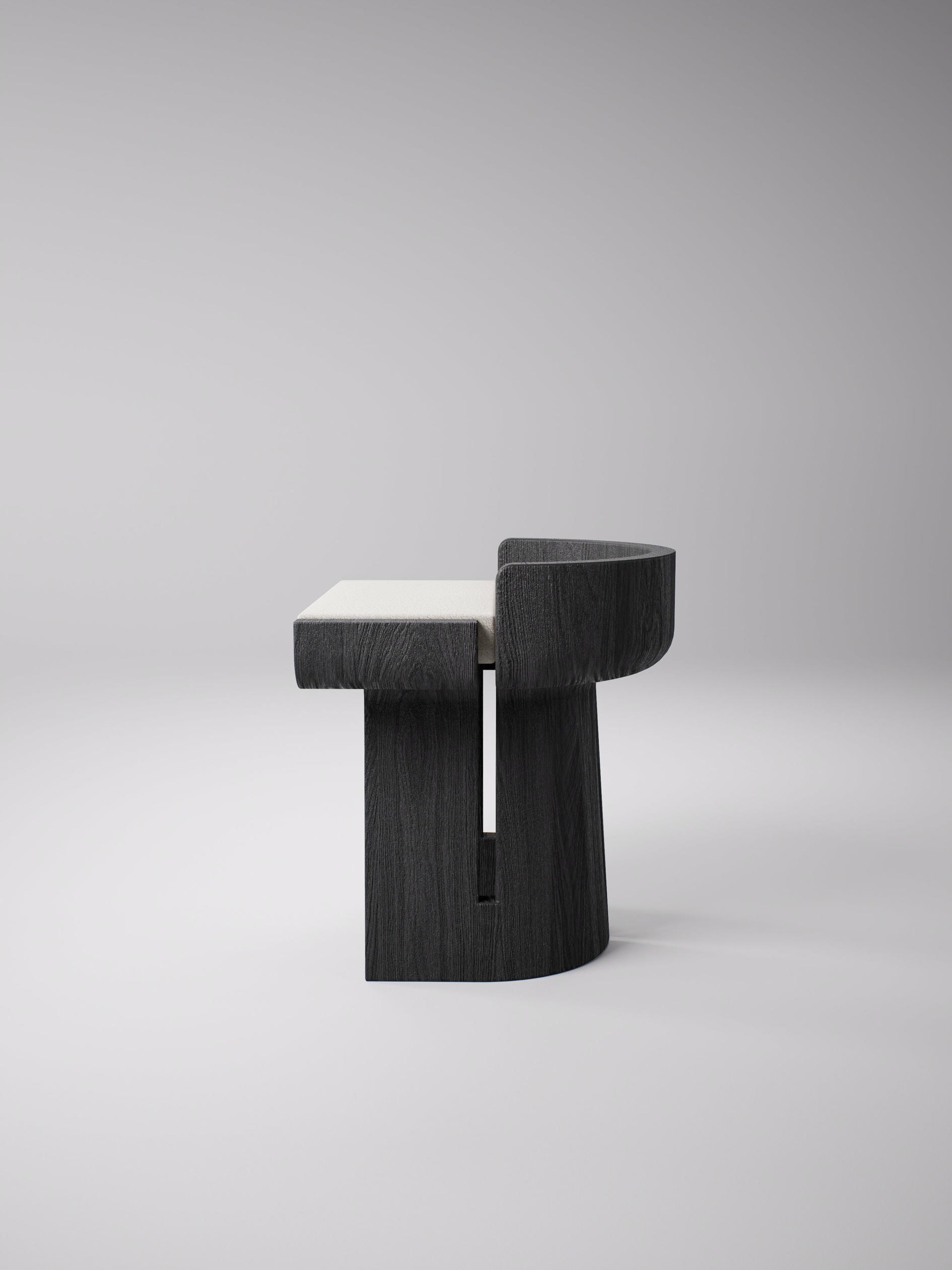 Lecorce Stool in Solid Teak Wood by Pendhapa 3