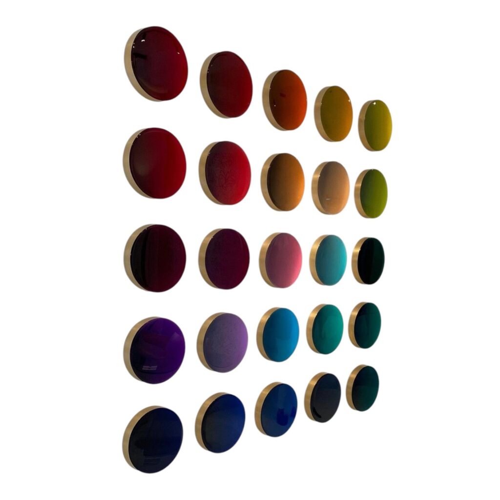 Mono Palette Wall Sculpture by Corine Vanvoorbergen 1