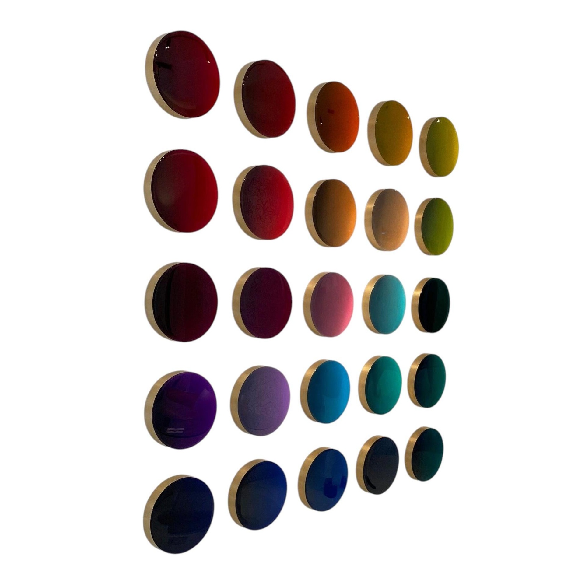 Mono Palette Wall Sculpture by Corine Vanvoorbergen 1