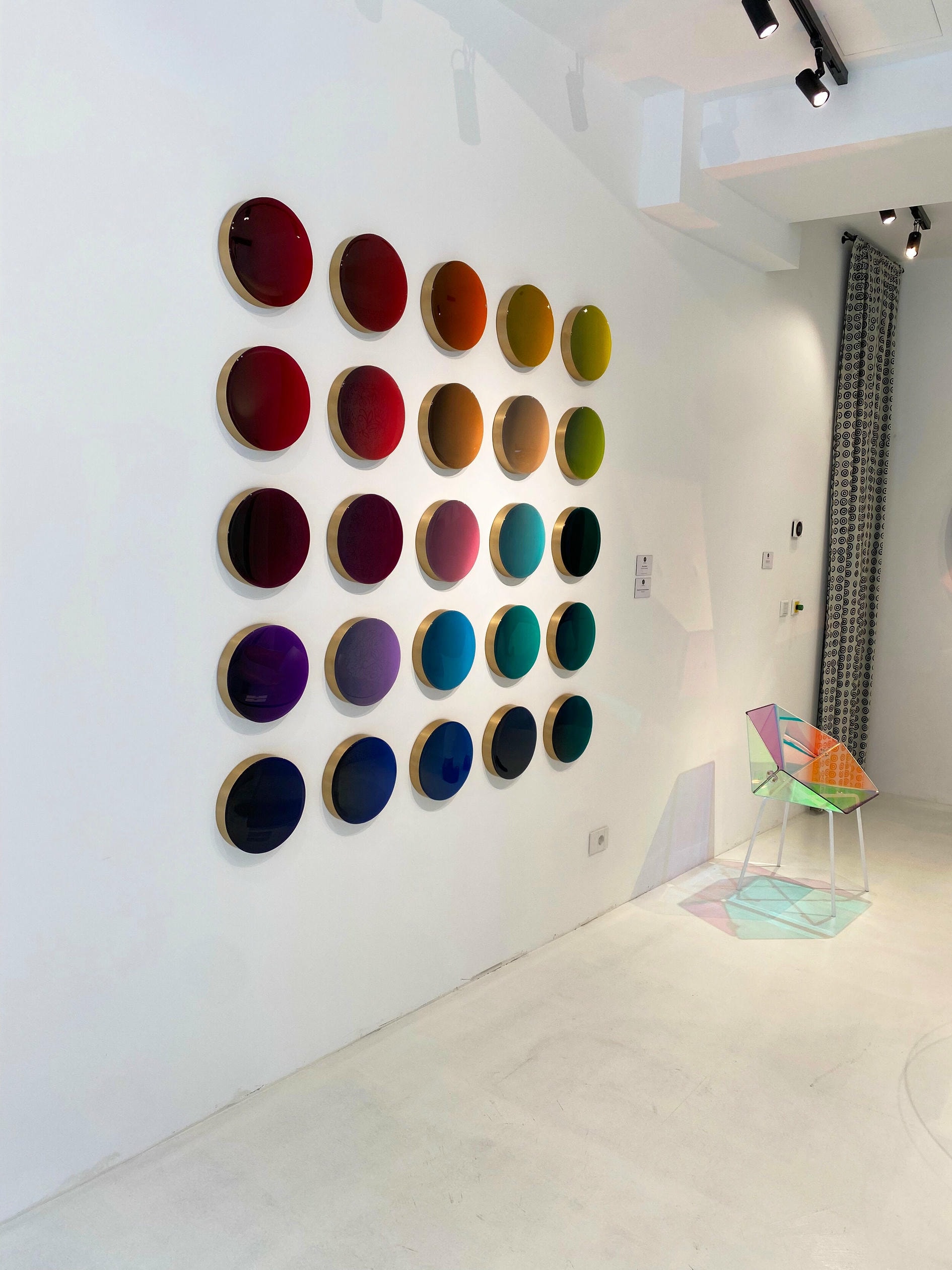 Mono Palette Wall Sculpture by Corine Vanvoorbergen 2