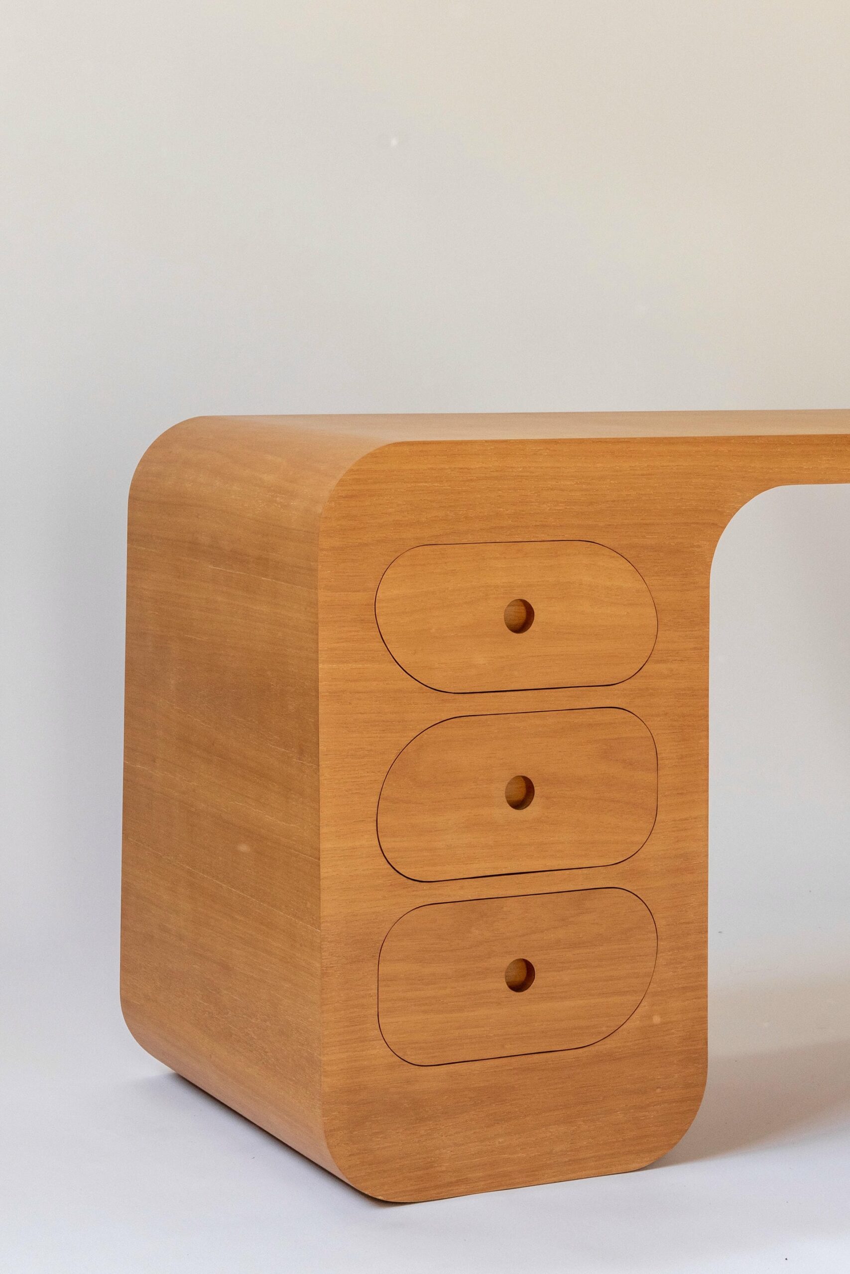 Silvio Writing Desk in Brazilian Native Hardwood by Gisela Simas 6