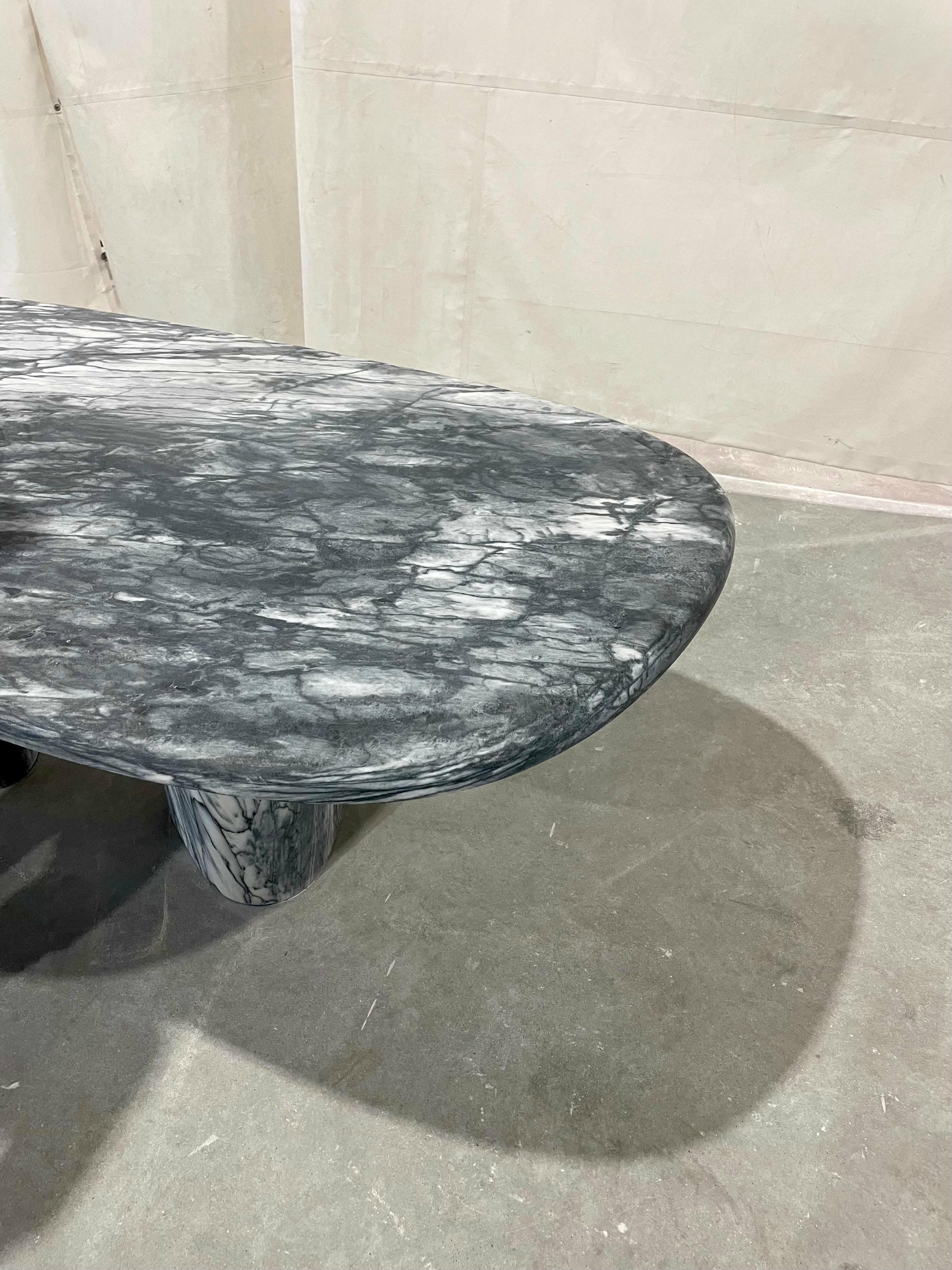 Verge Pele De Tigre Marble Table by Phillip Jividen 9