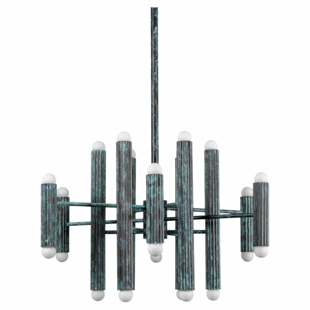 Vesta Round 24 Chandelier by Schwung 1