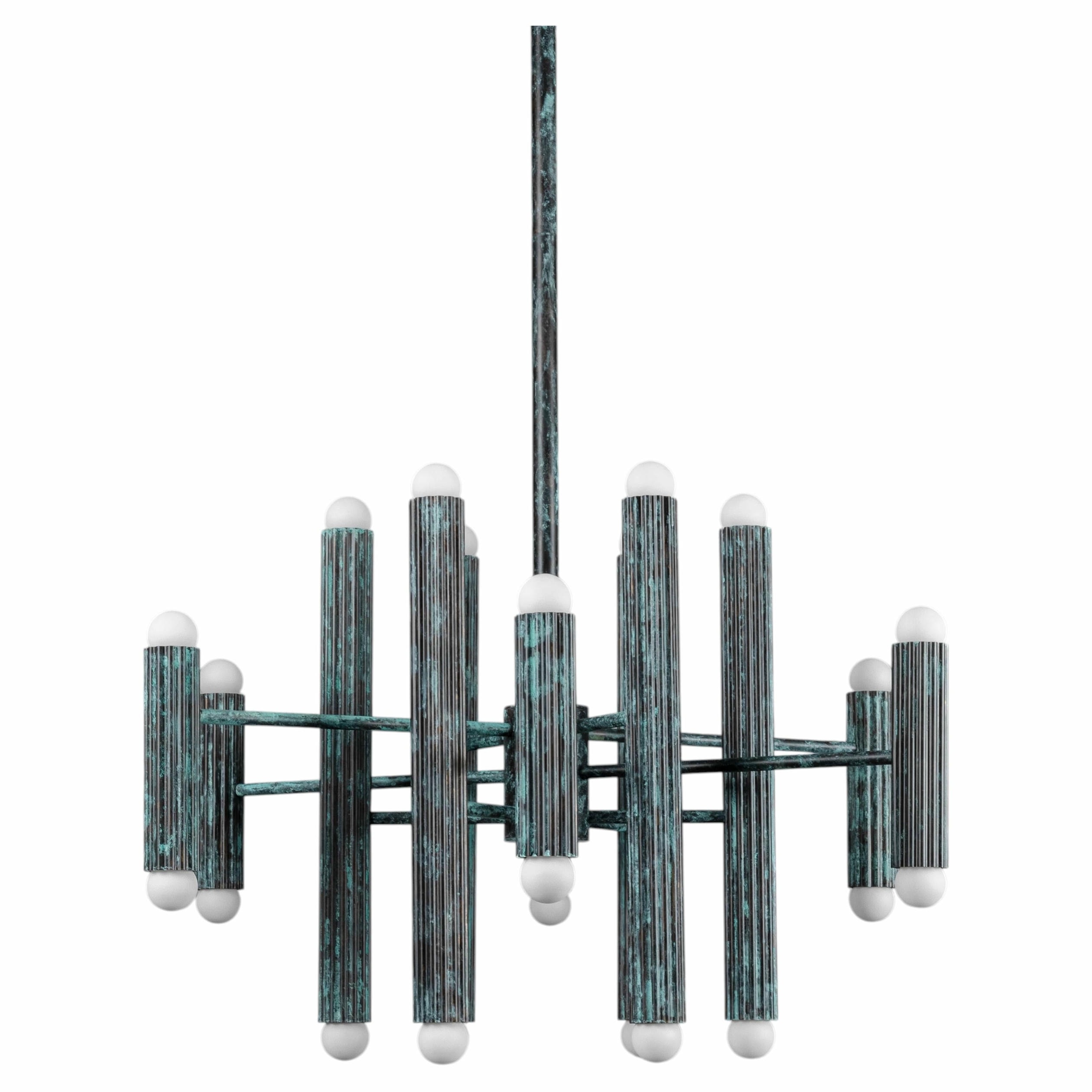 Vesta Round 24 Chandelier by Schwung 1