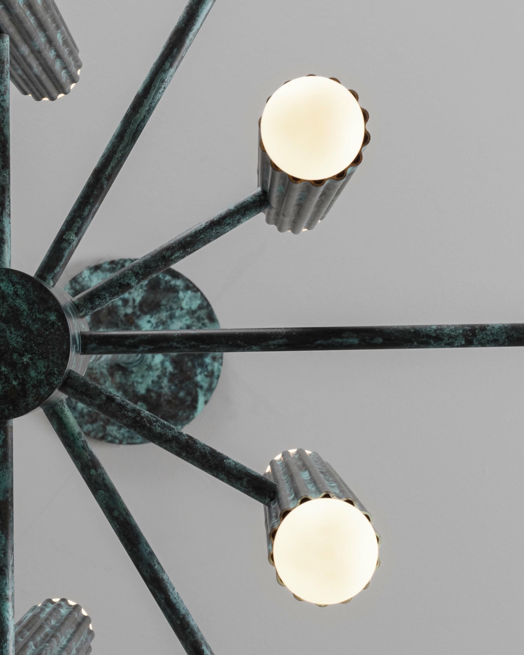 Vesta Round 24 Chandelier by Schwung 17