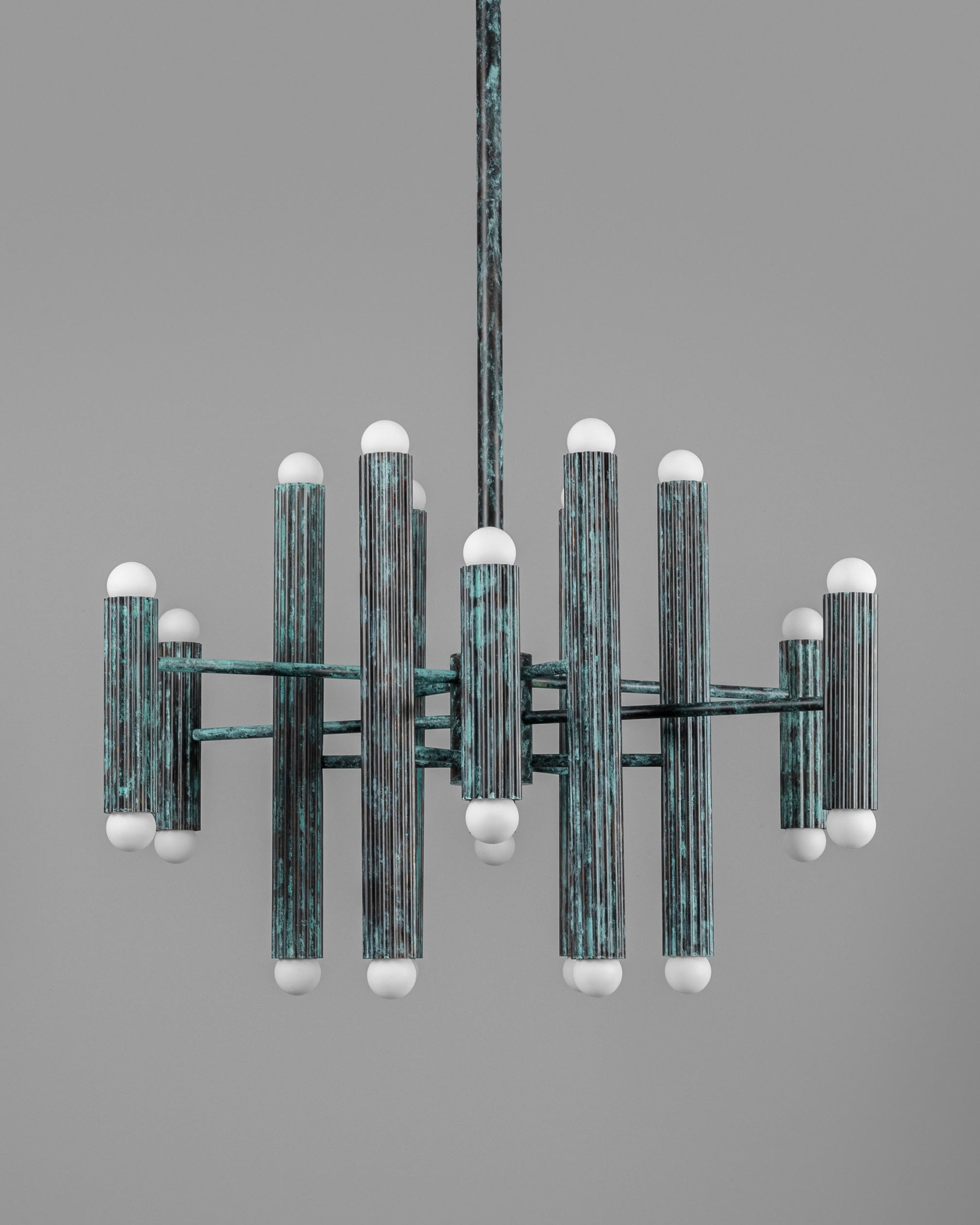 Vesta Round 24 Chandelier by Schwung 3