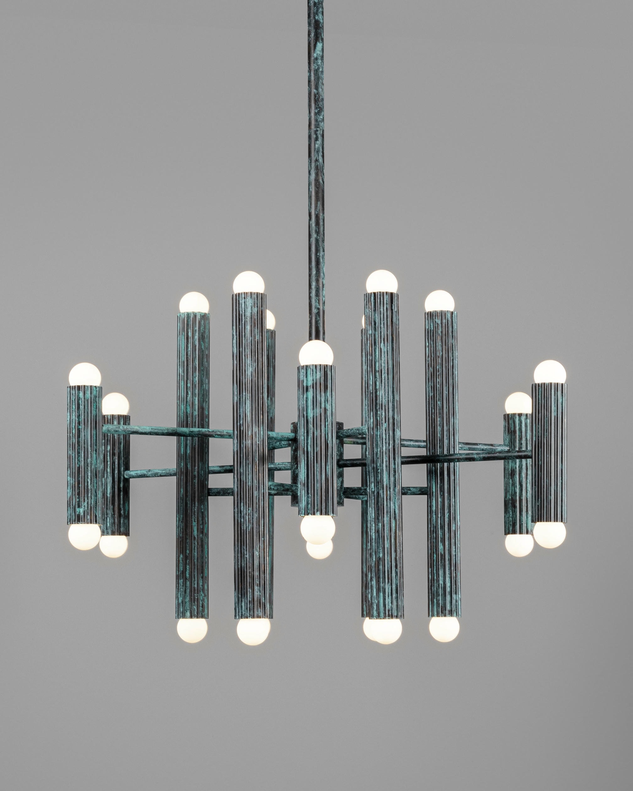 Vesta Round 24 Chandelier by Schwung 4