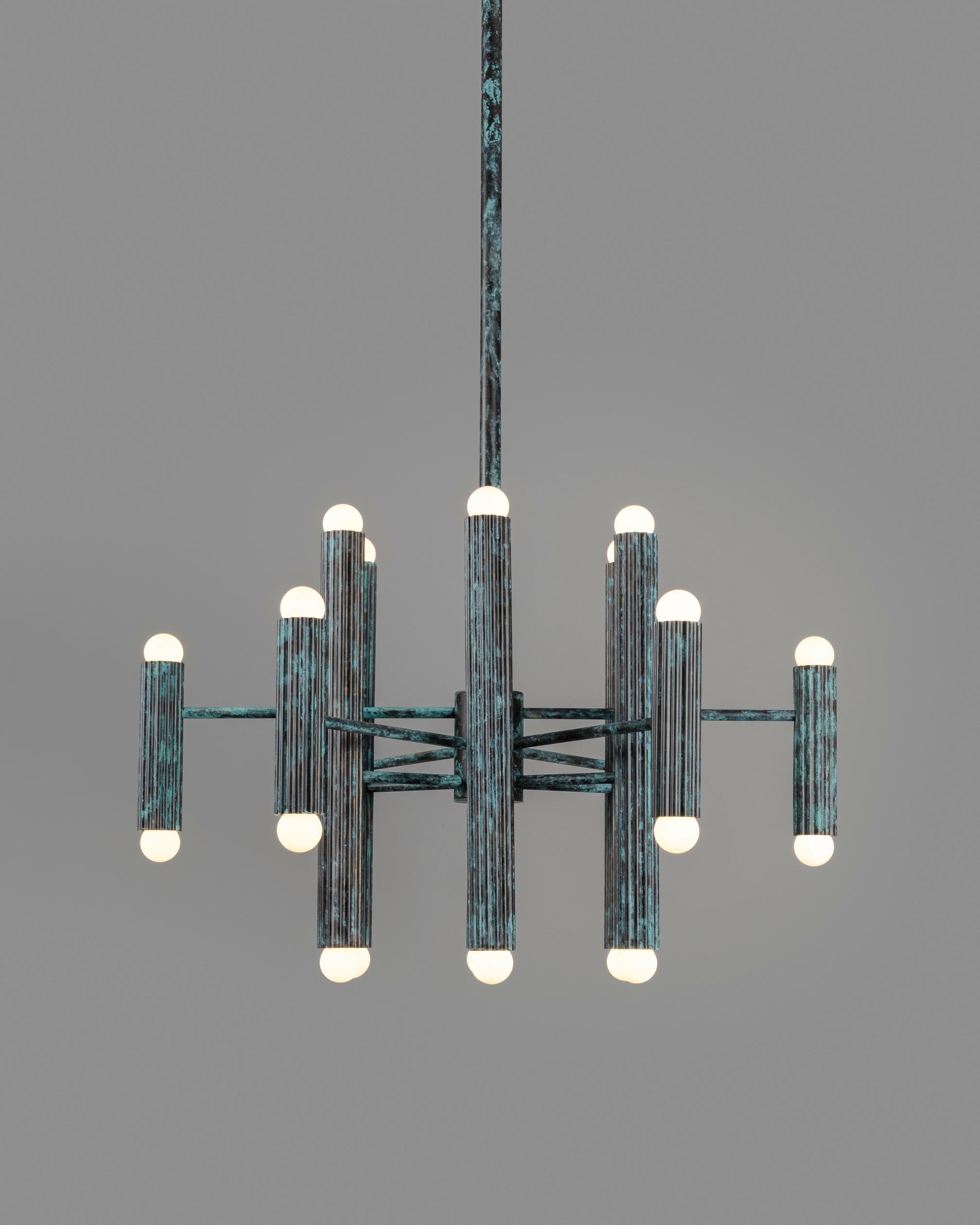 Vesta Round 24 Chandelier by Schwung 6