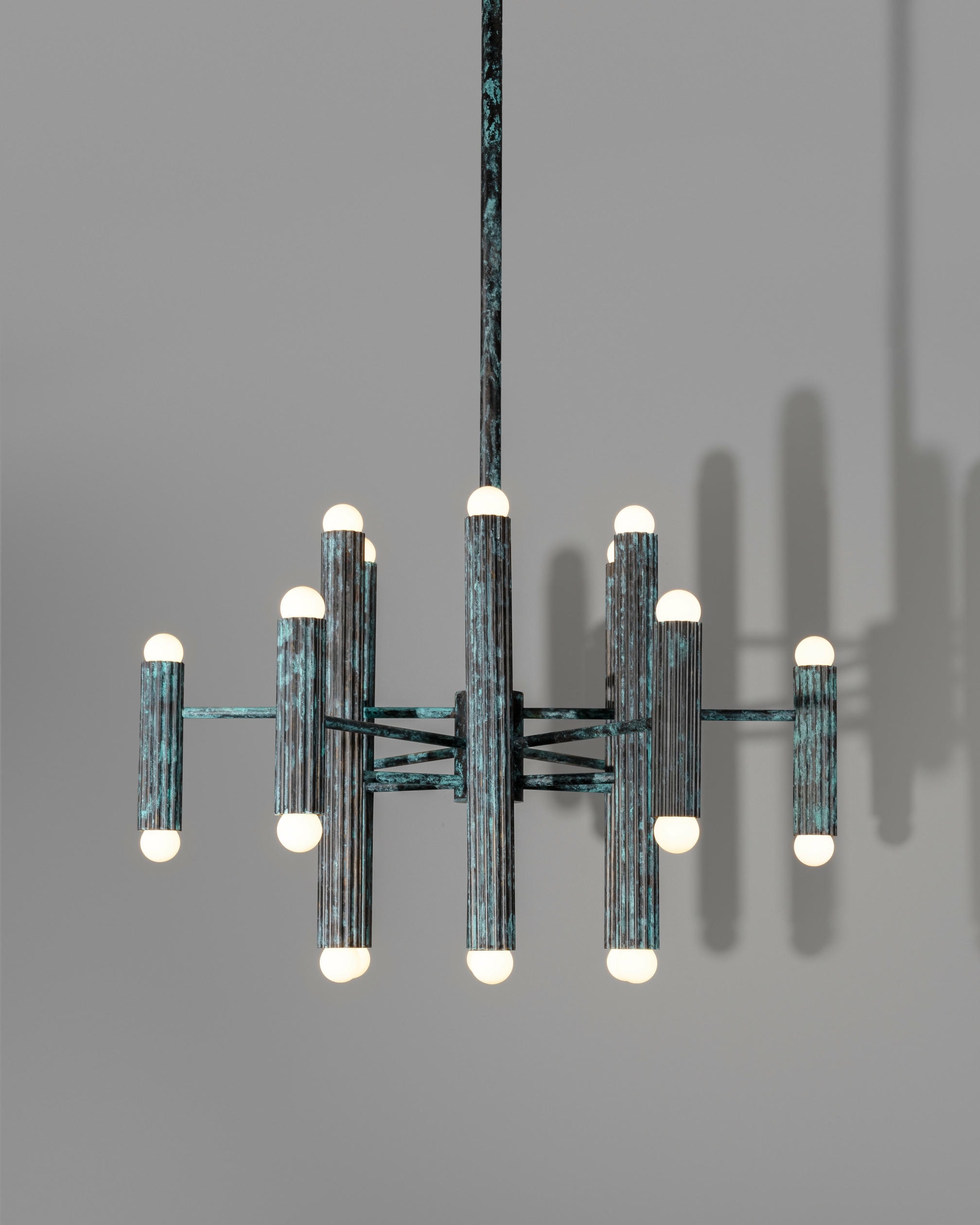 Vesta Round 24 Chandelier by Schwung 9