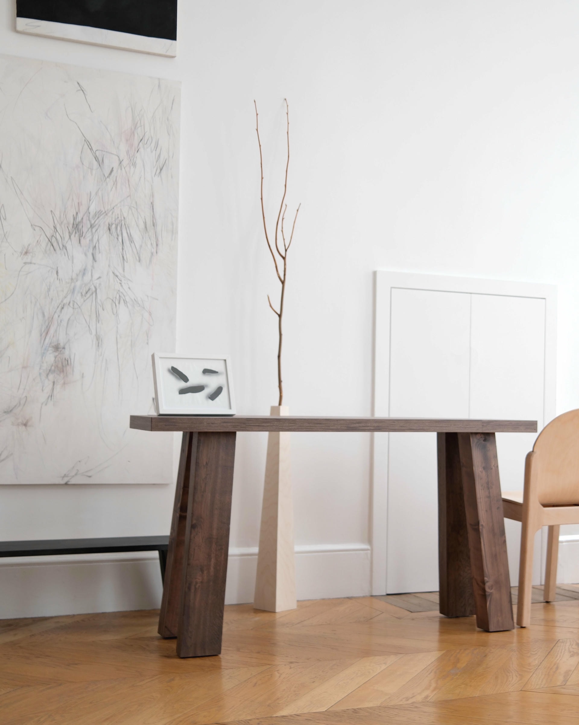Animals Console in Plywood and Reclaimed Wood by Goons 14