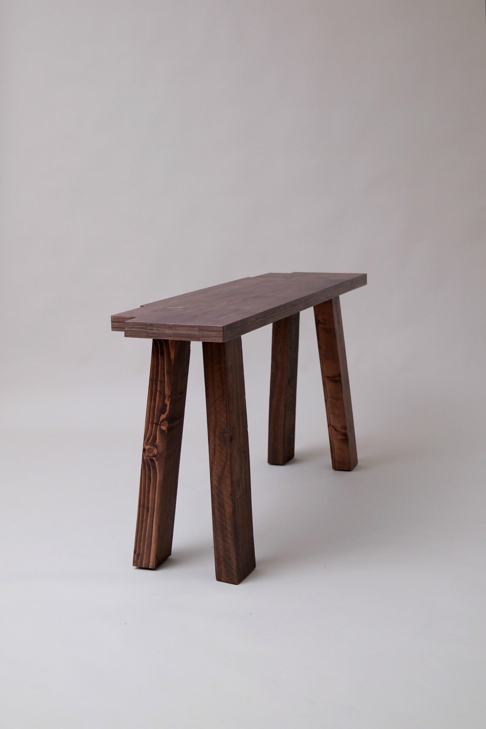 Animals Console in Plywood and Reclaimed Wood by Goons 20