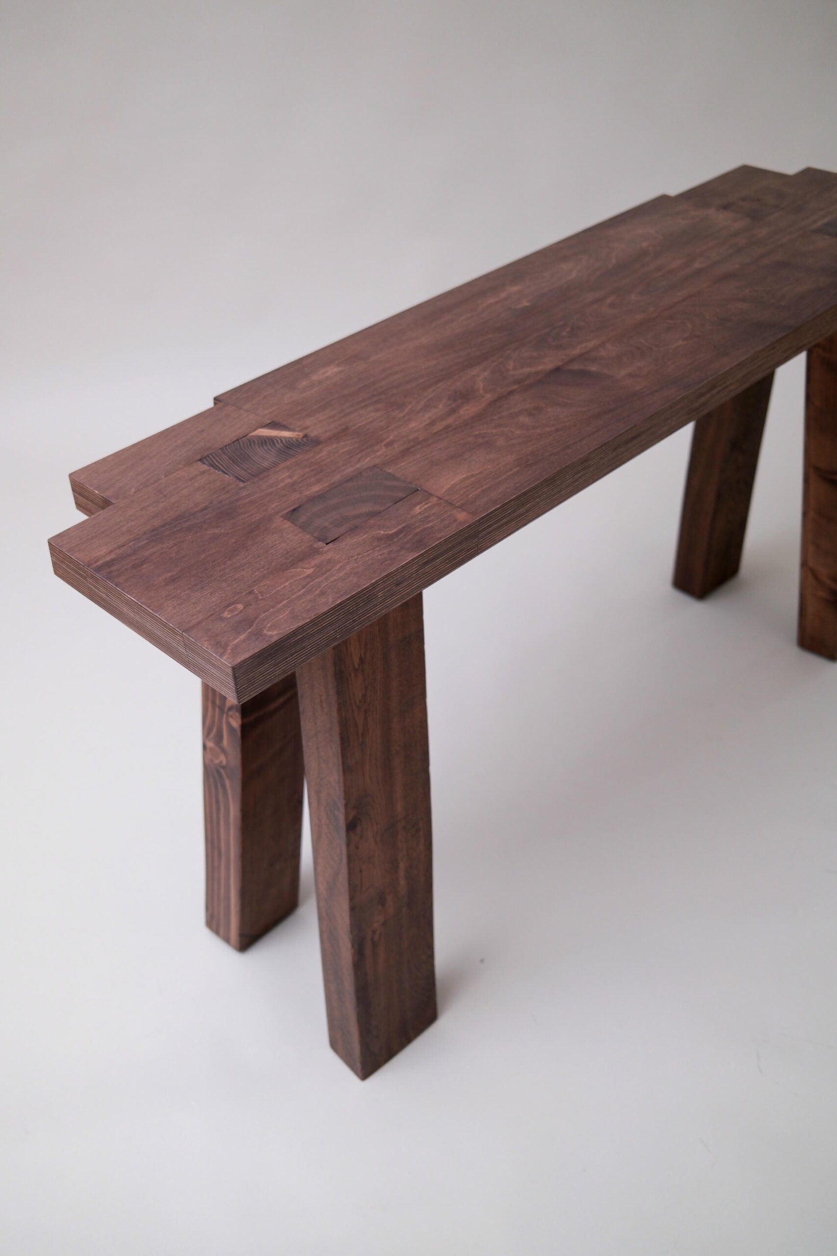 Animals Console in Plywood and Reclaimed Wood by Goons 21