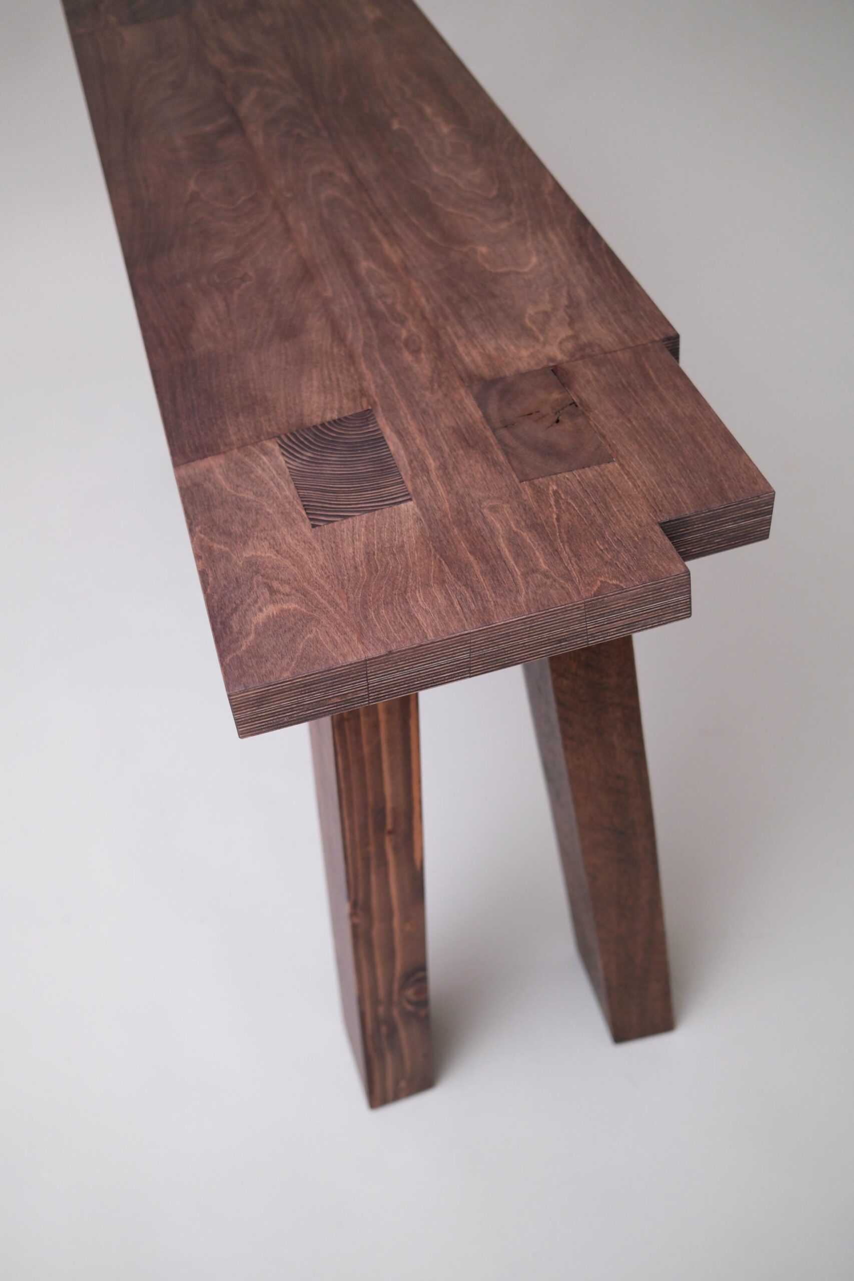 Animals Console in Plywood and Reclaimed Wood by Goons 23