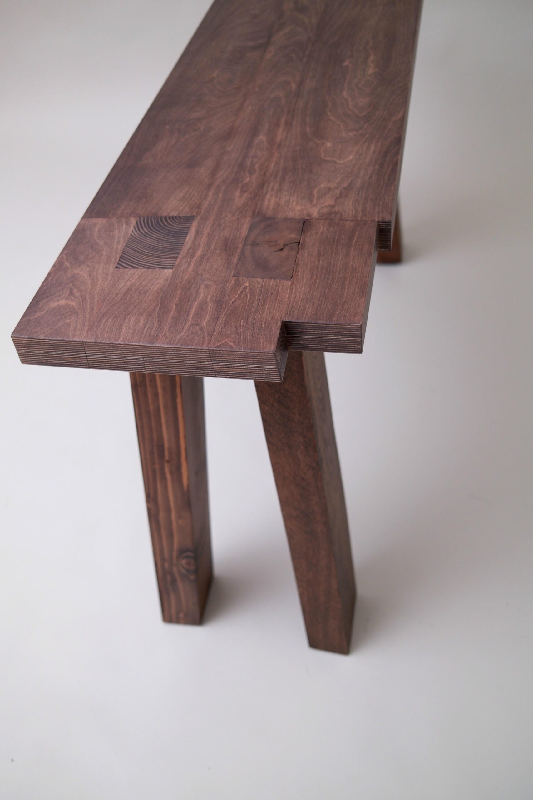 Animals Console in Plywood and Reclaimed Wood by Goons 7