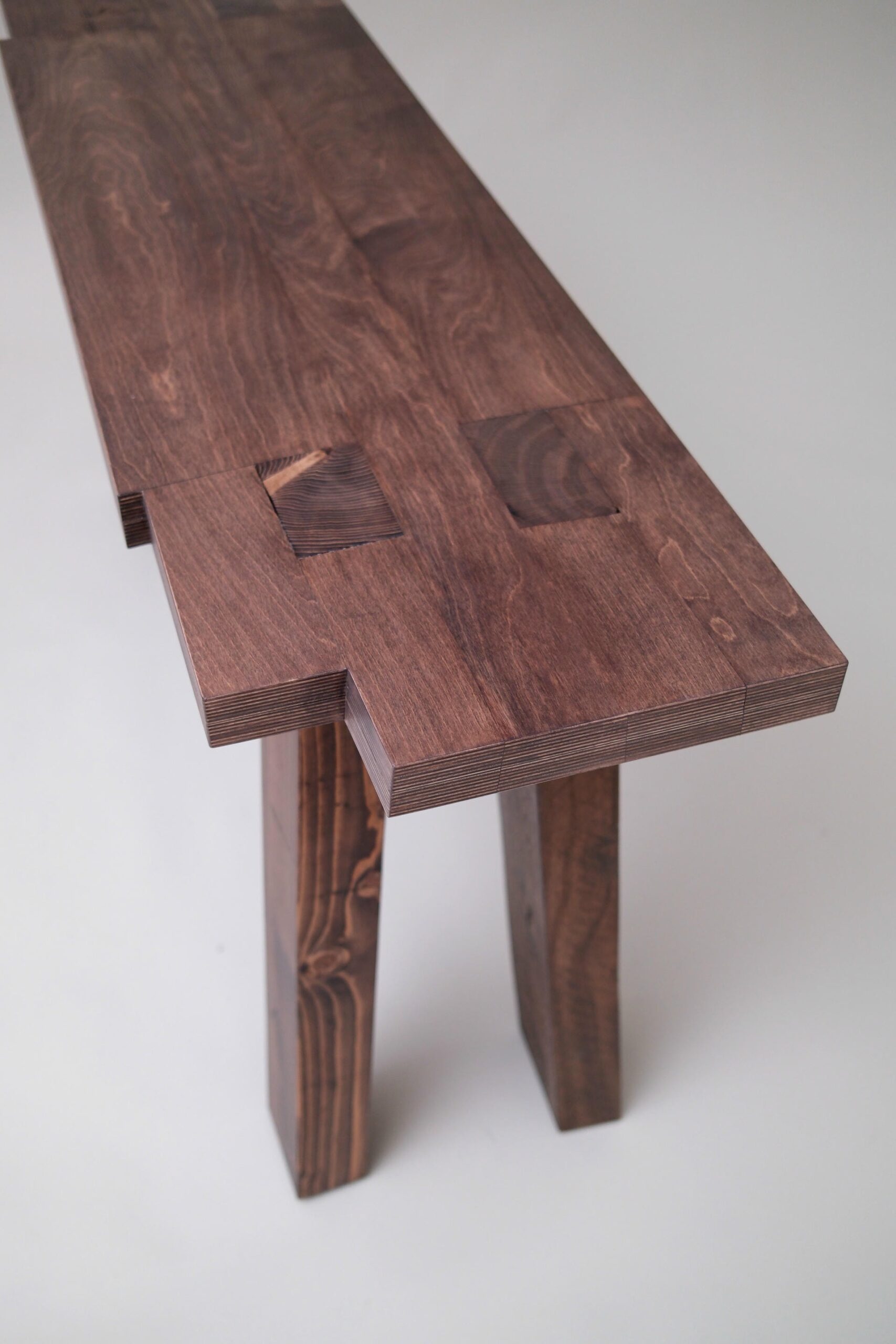 Animals Console in Plywood and Reclaimed Wood by Goons 8
