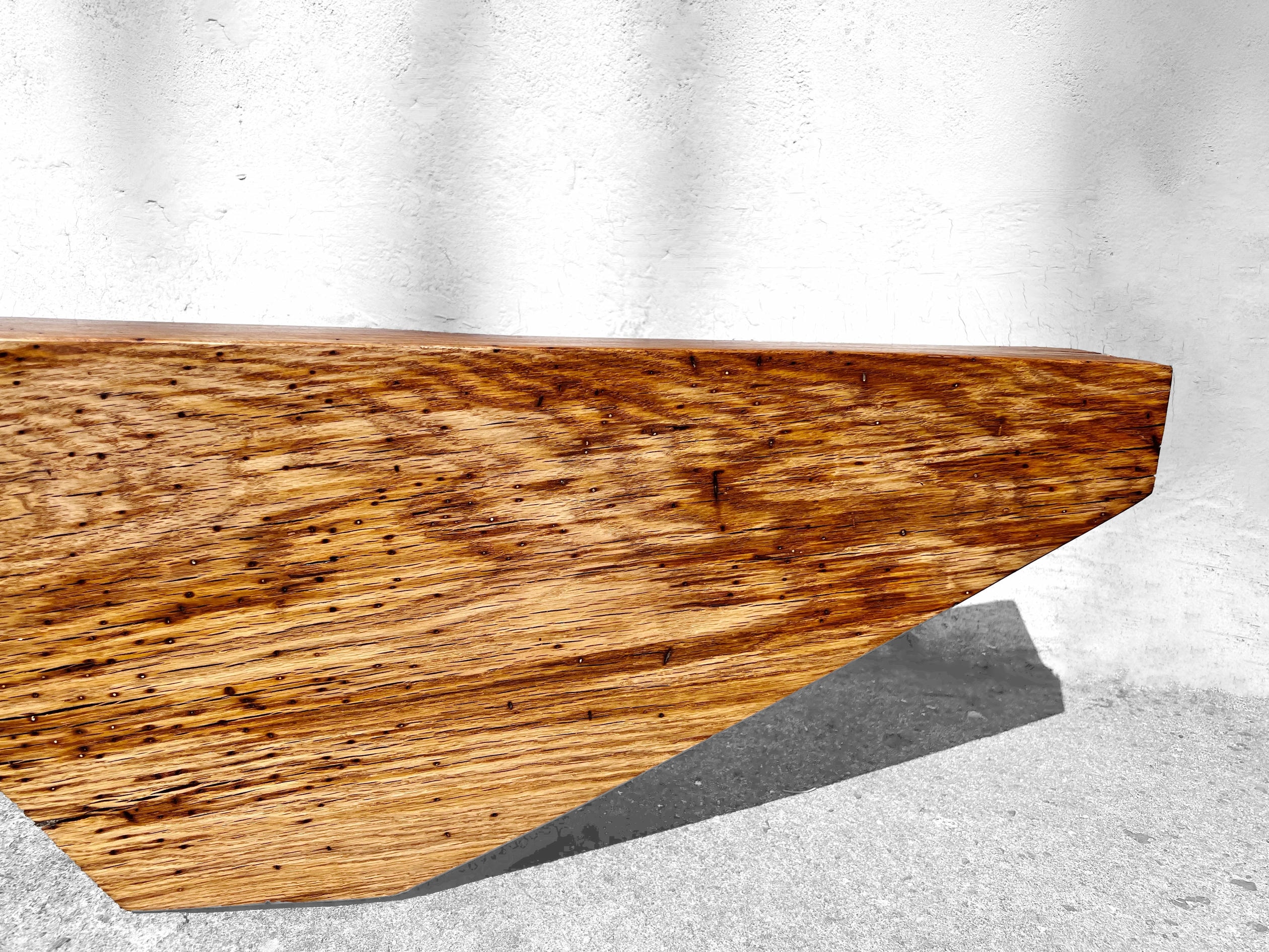 B2431 Bench in Pointed Oak Wood by Jorg Pietschmann 4