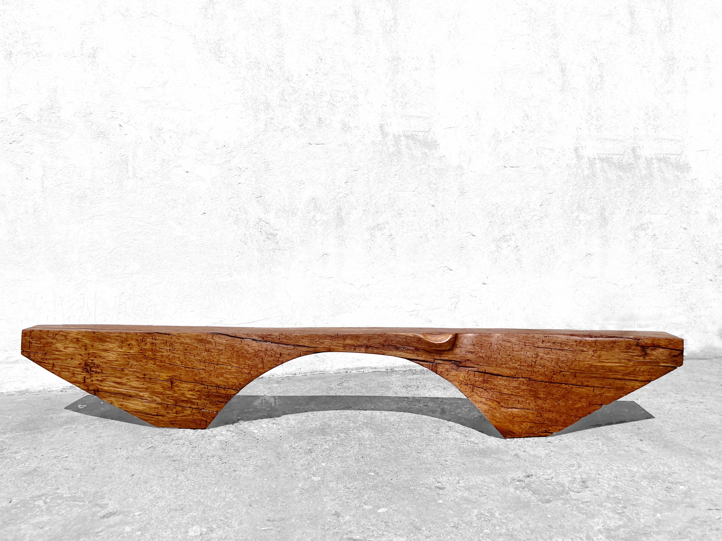 B2431 Bench in Pointed Oak Wood by Jorg Pietschmann 6