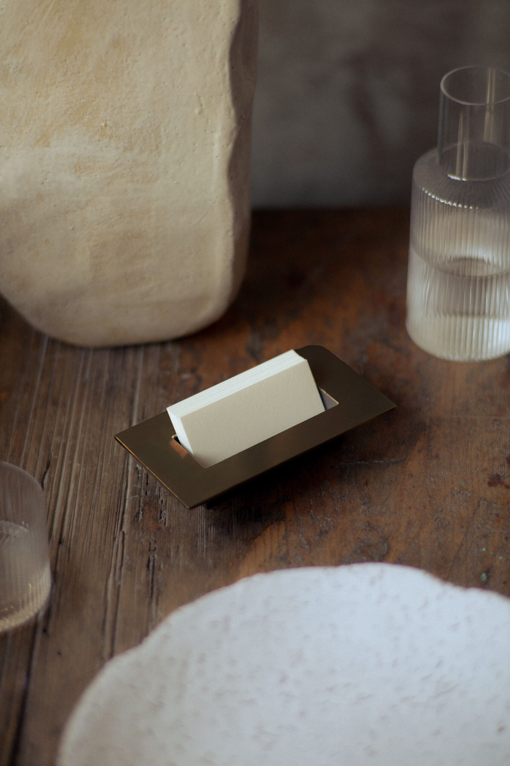 Blackened Business Card Holder Altar by Henry Wilson 2