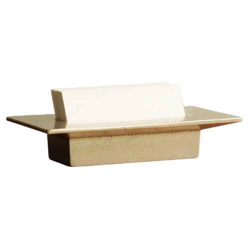 Brass Business Card Holder Altar by Henry Wilson 1