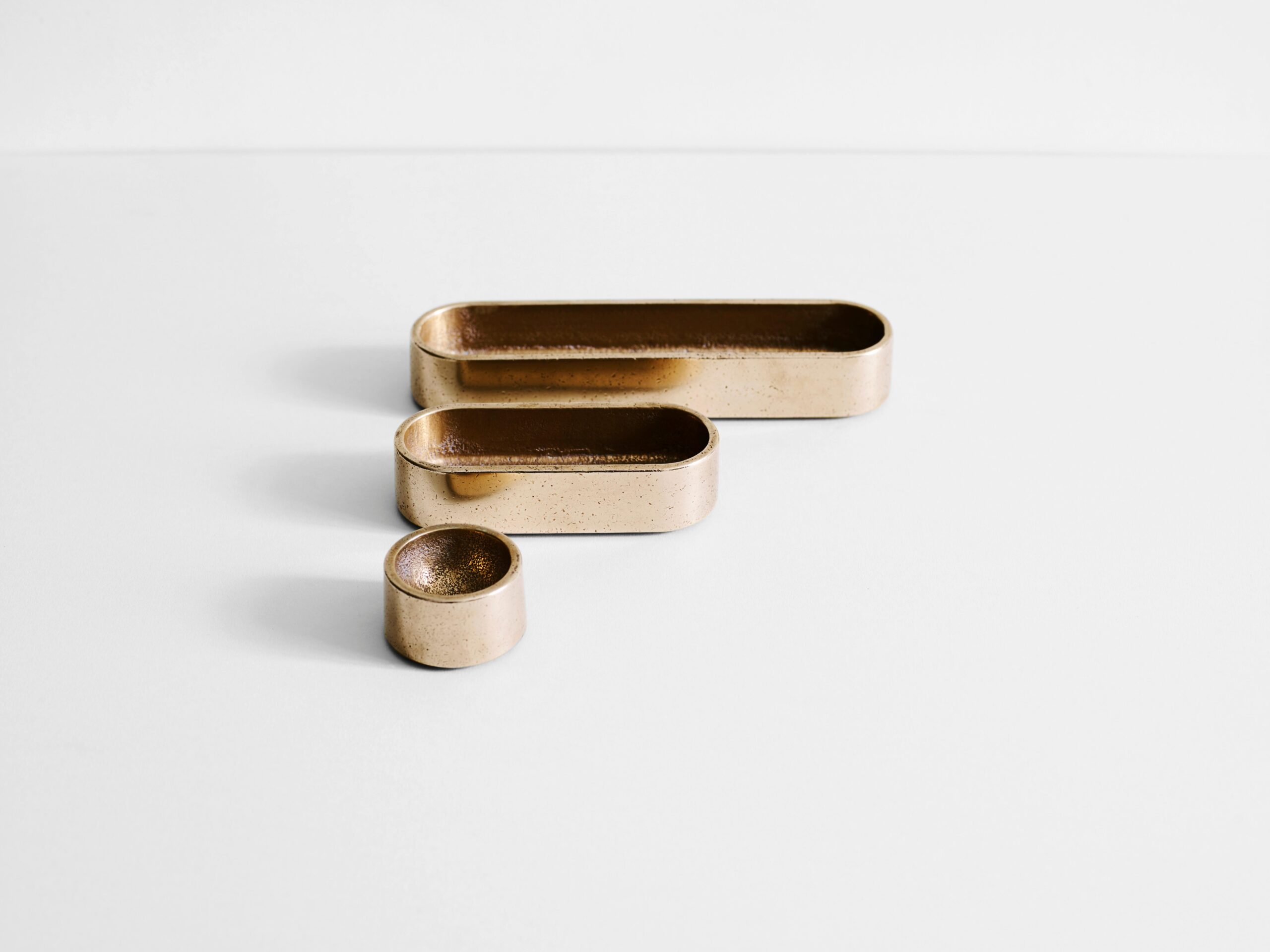 Bronze Stack Trays by Henry Wilson 2