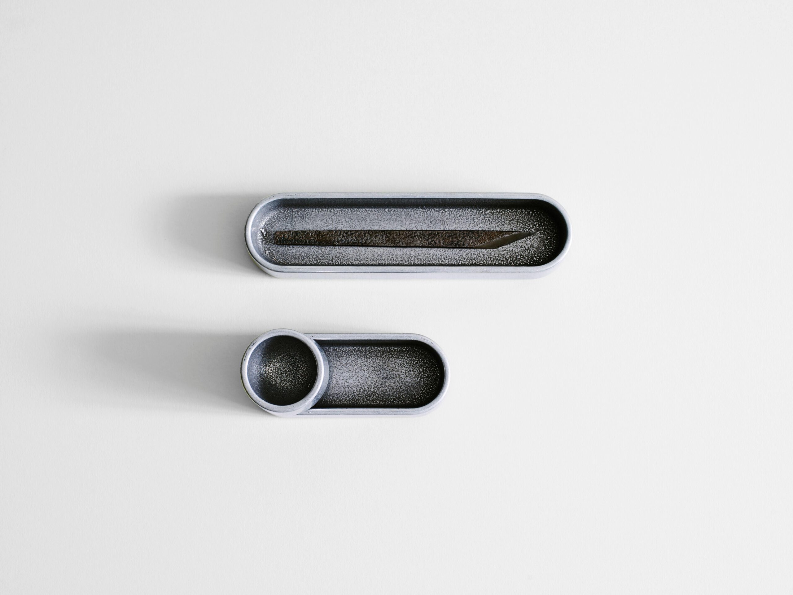 Bronze Stack Trays by Henry Wilson 5