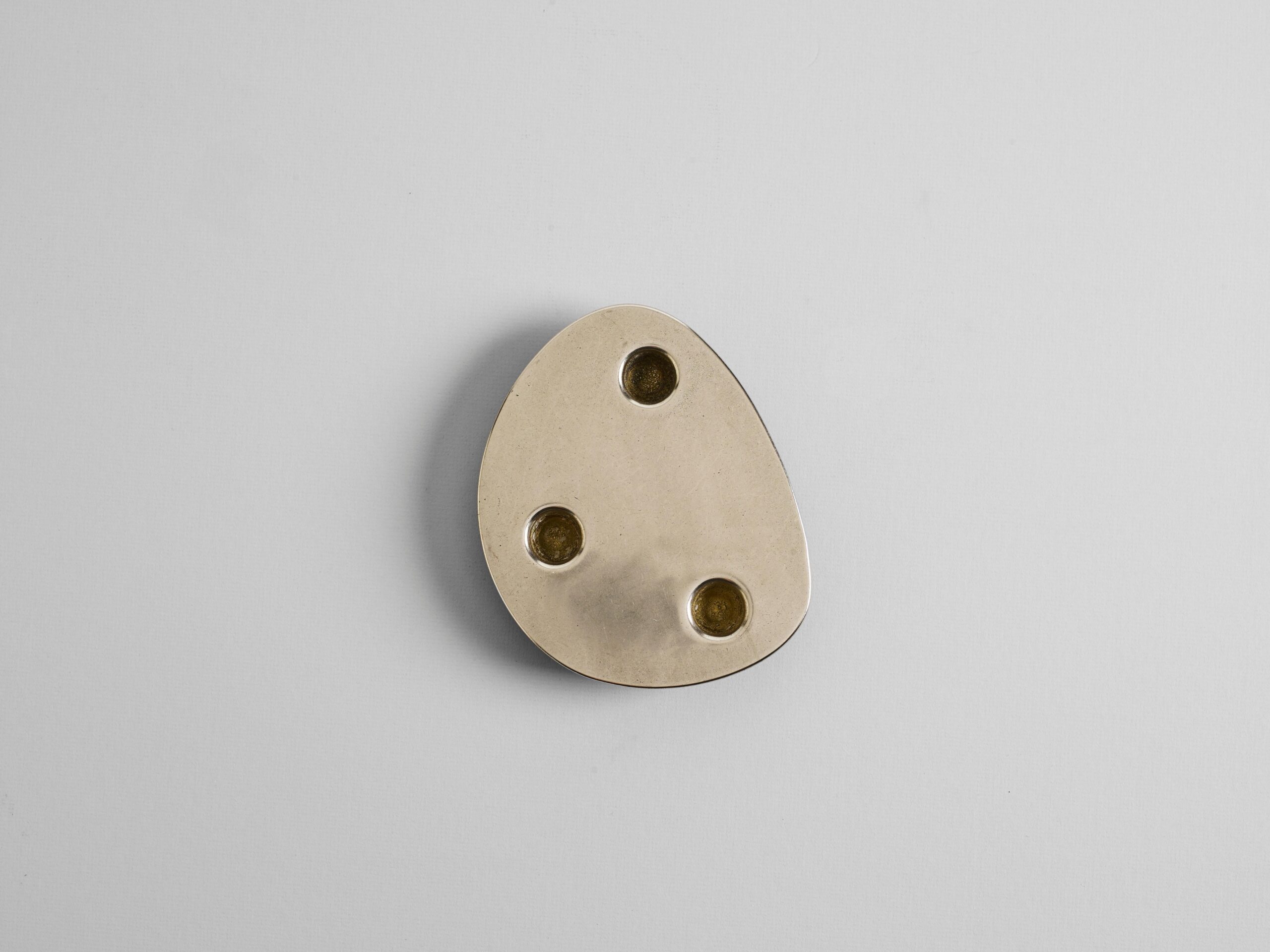 Contemporary Aluminium Trio Candleholder Henry Wilson 9