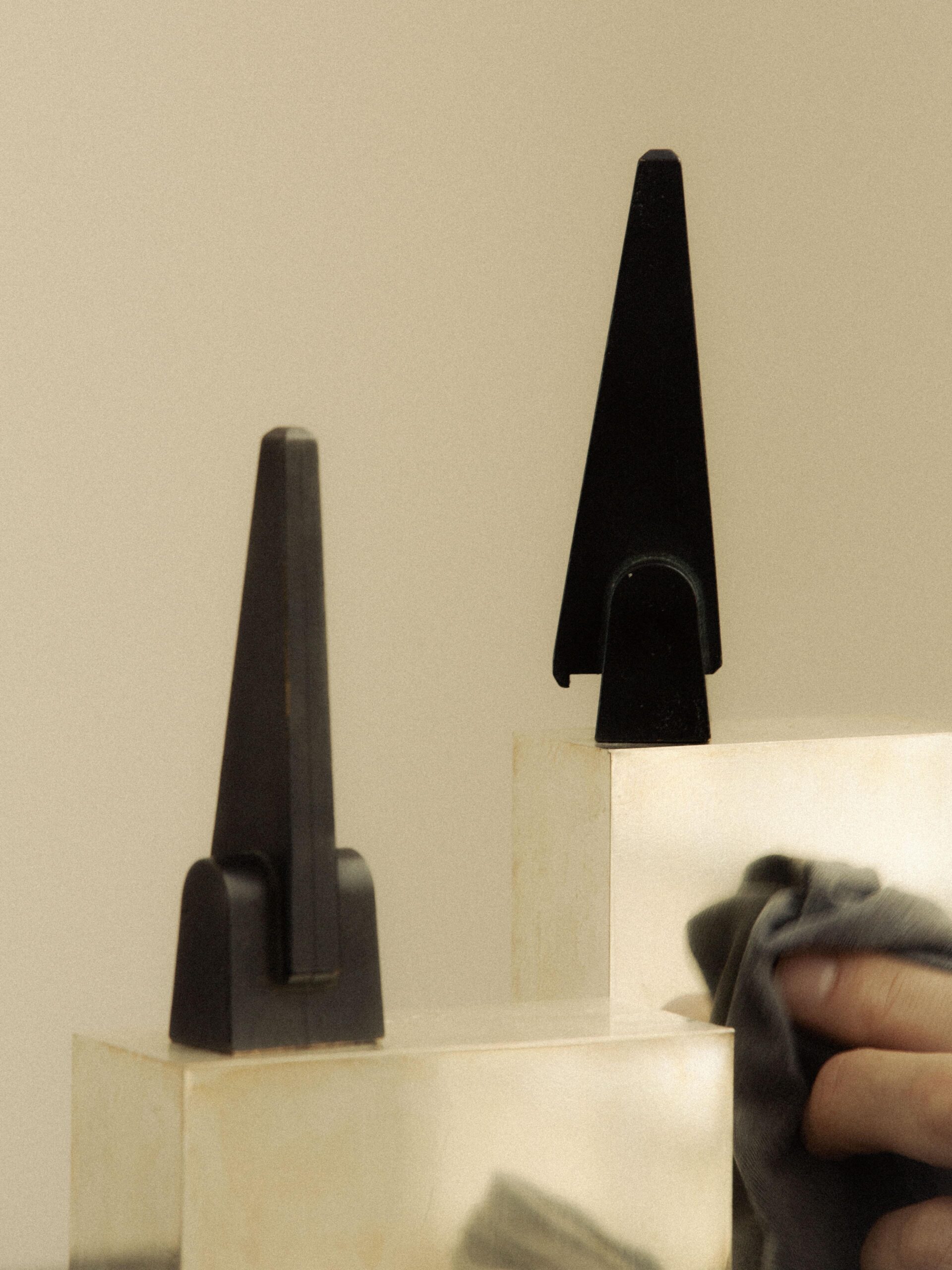 Contemporary Prise Blackened Bronze Bottle Opener by Henry Wilson 6