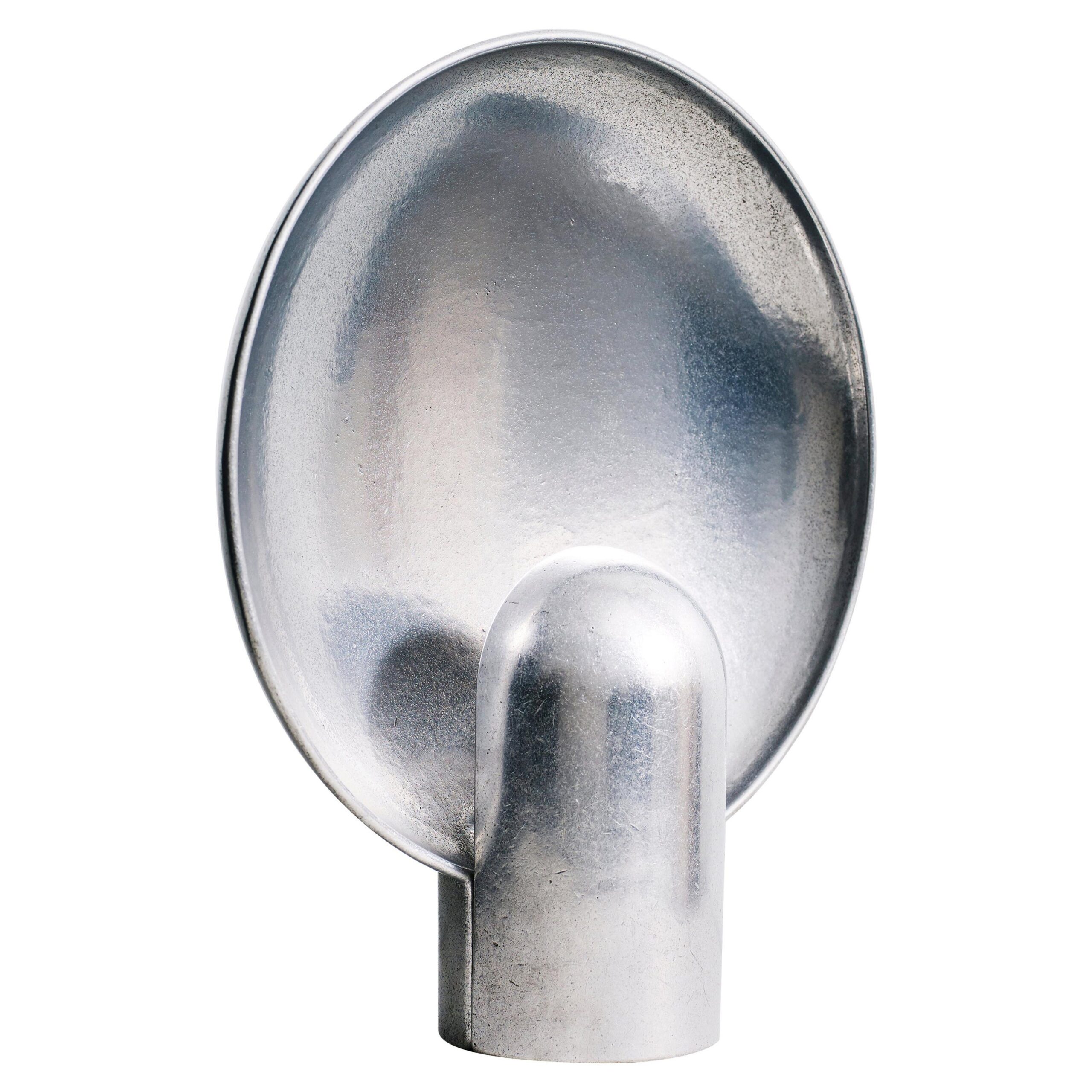 Contemporary Silver Aluminum Surface Sconce by Henry Wilson 1