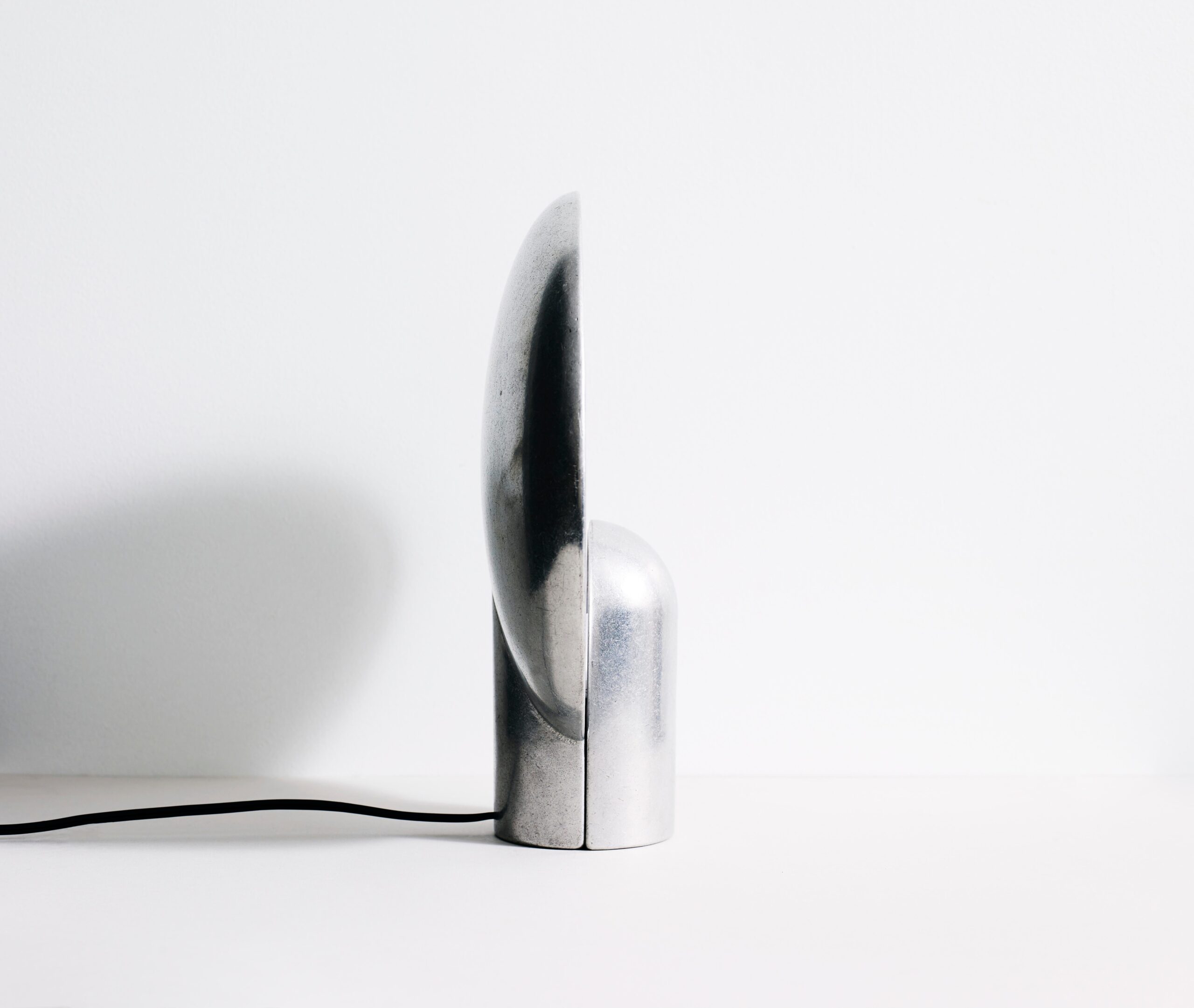 Contemporary Silver Aluminum Surface Sconce by Henry Wilson 3