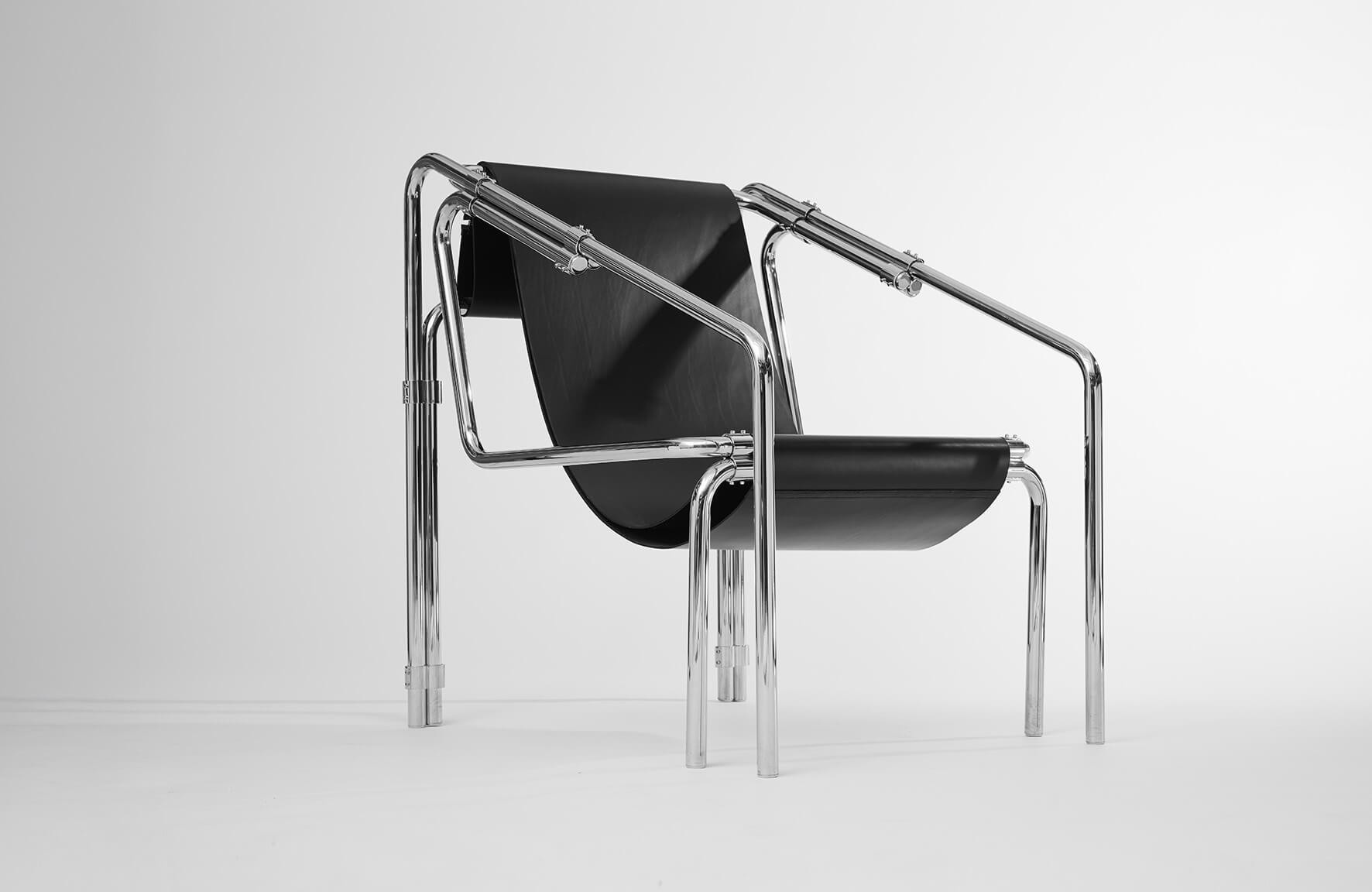 Geometric Dorique Armchair by Jennifer Midoz 2
