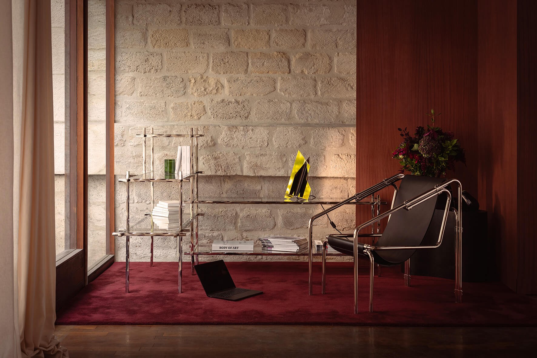 Geometric Fluide Book Case by Jennifer Midoz 10