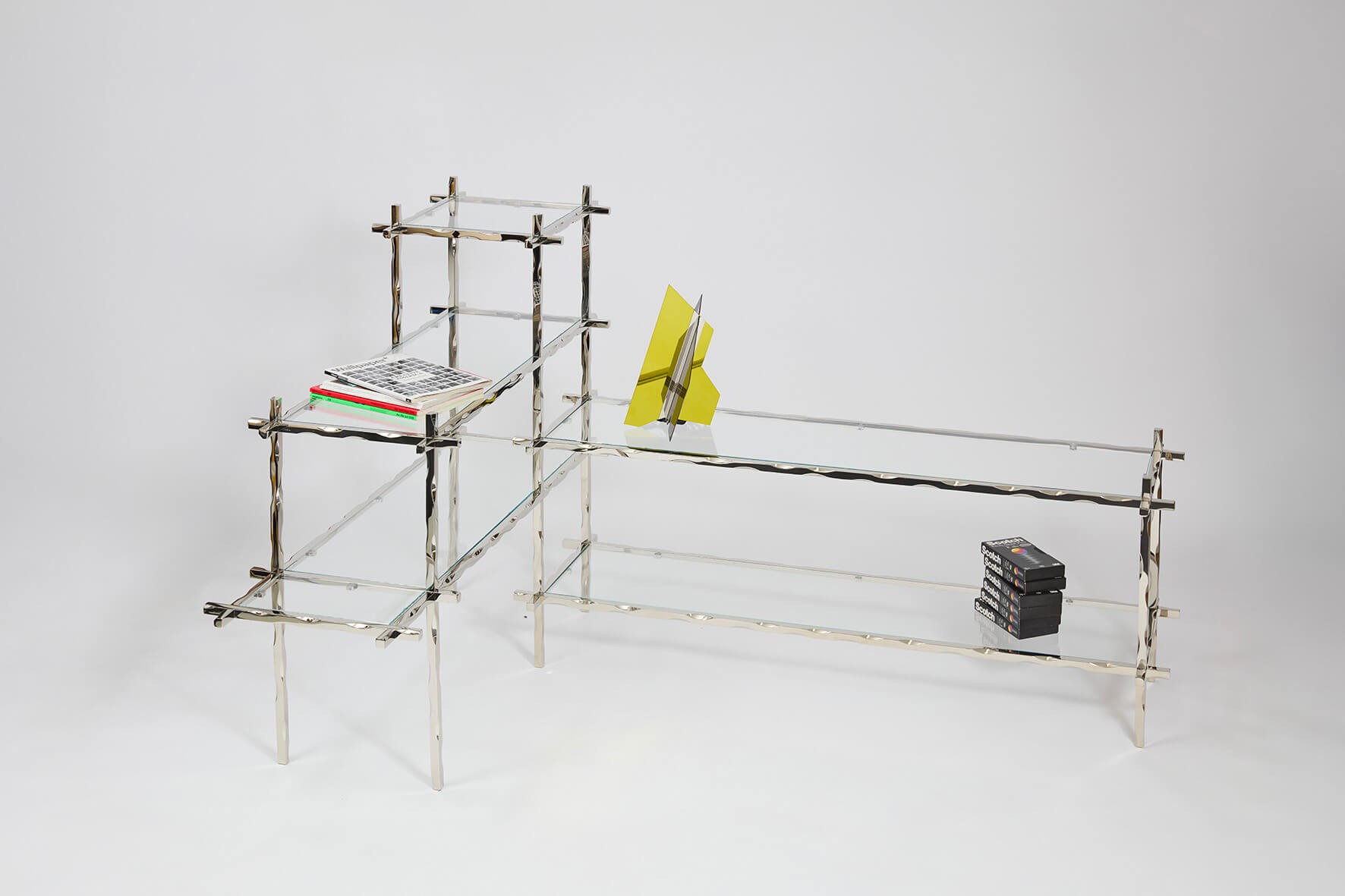 Geometric Fluide Book Case by Jennifer Midoz 6