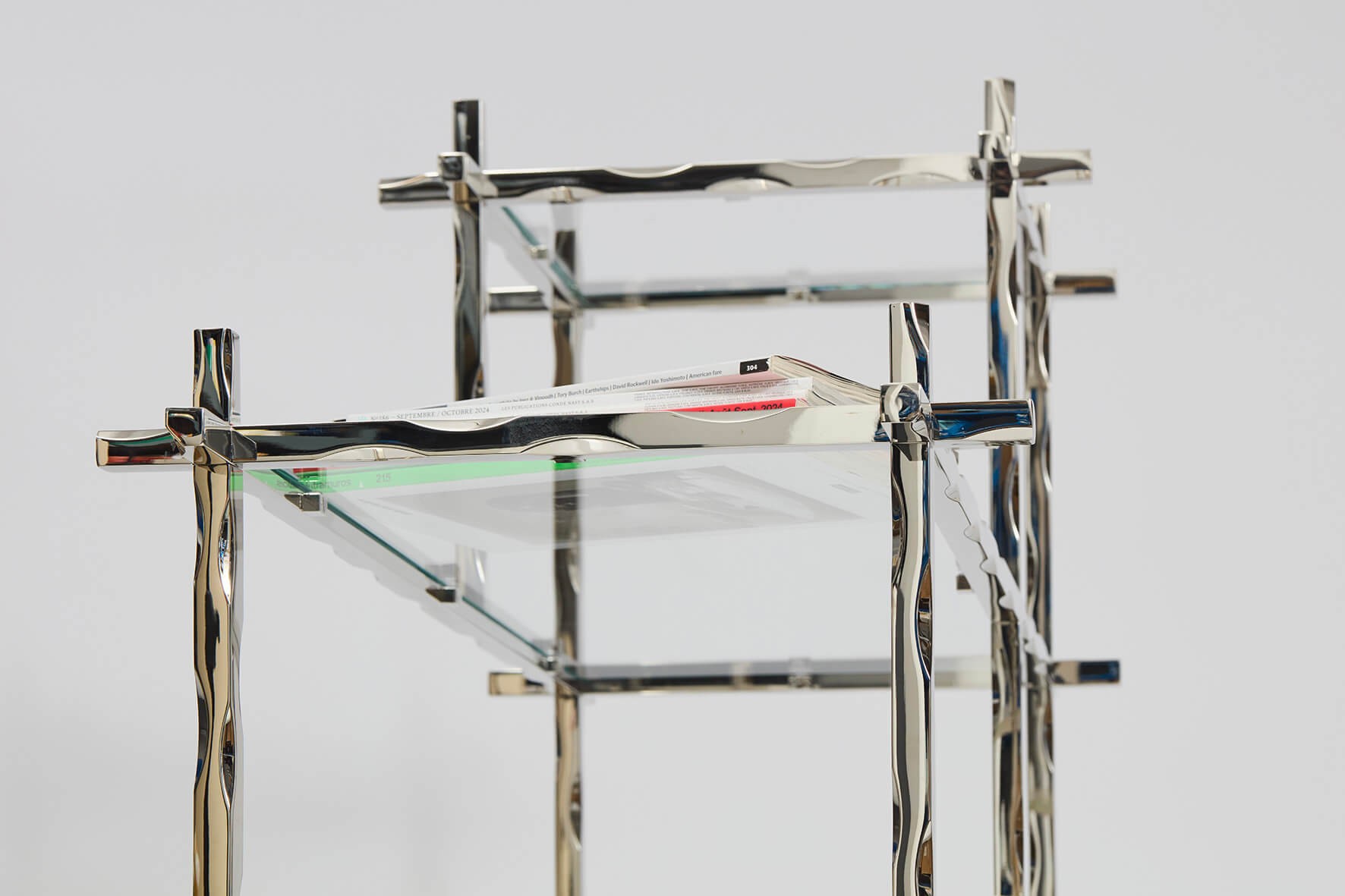 Geometric Fluide Book Case by Jennifer Midoz 8