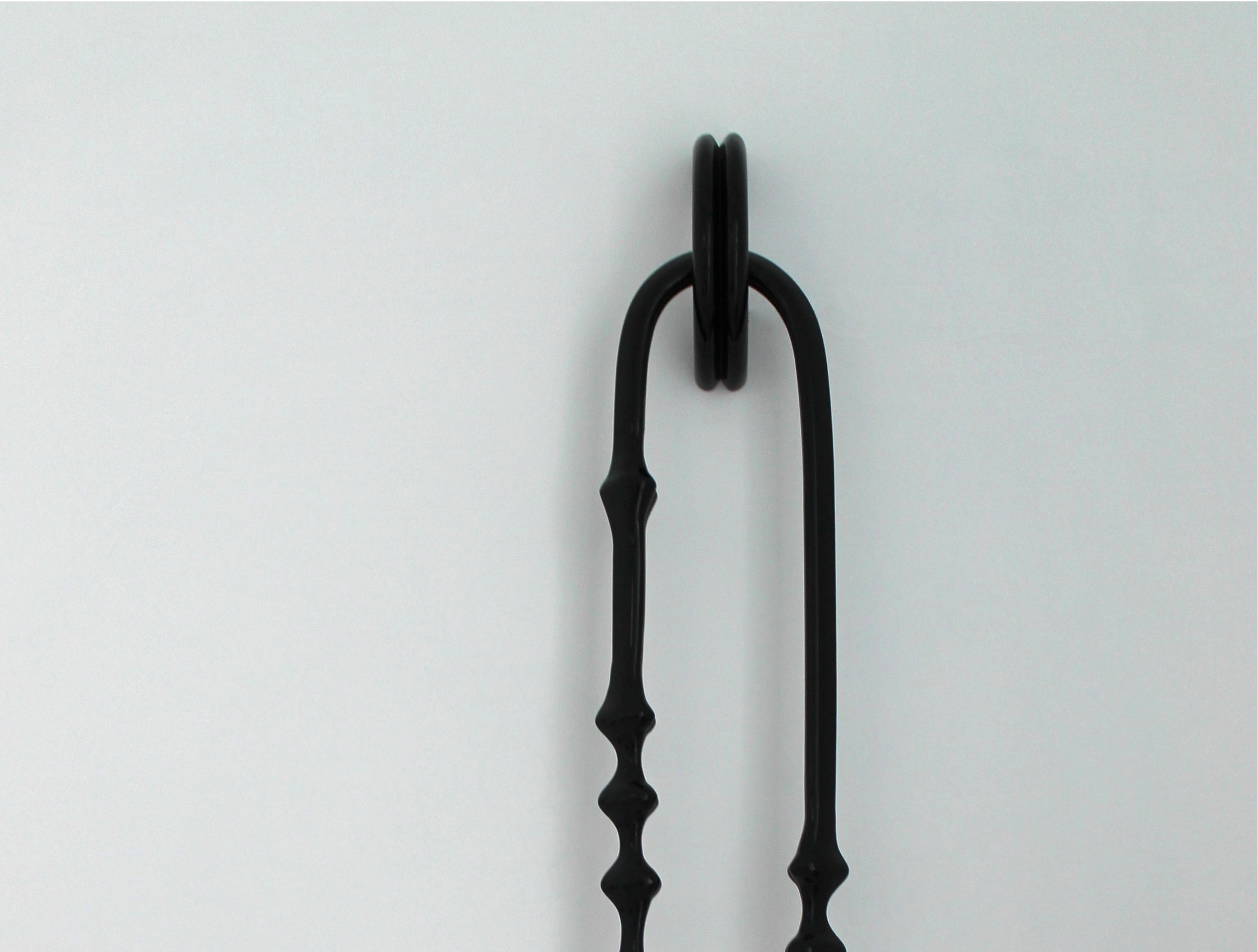 Otagep Earring Wall Light in Black Lacquered Wood by Kimy Gringoire 4
