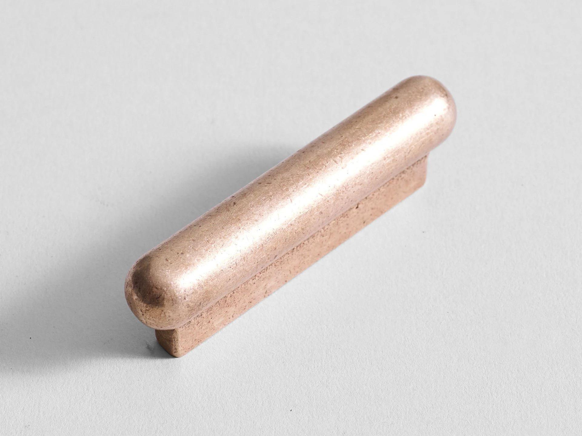 Set of 2 Polished Bronze PSL Handles 93 by Henry Wilson 2