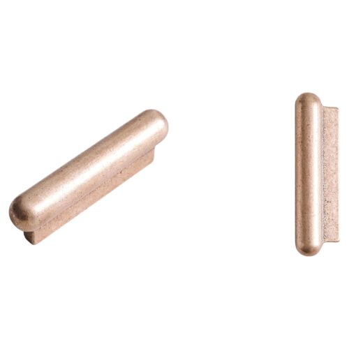 Set of 2 Polished Bronze PSL Handles by Henry Wilson 1