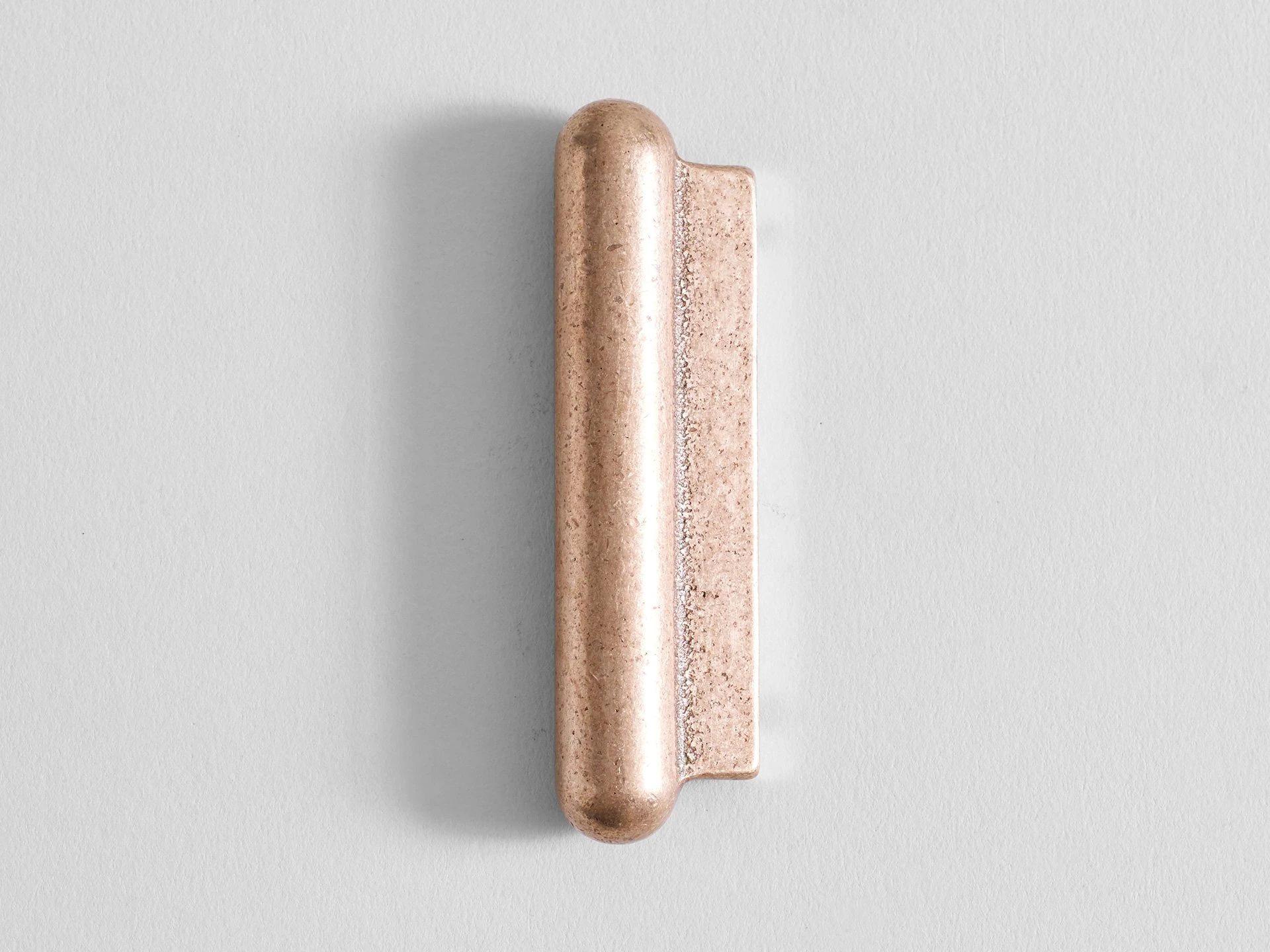 Set of 2 Polished Bronze PSL Handles by Henry Wilson 3