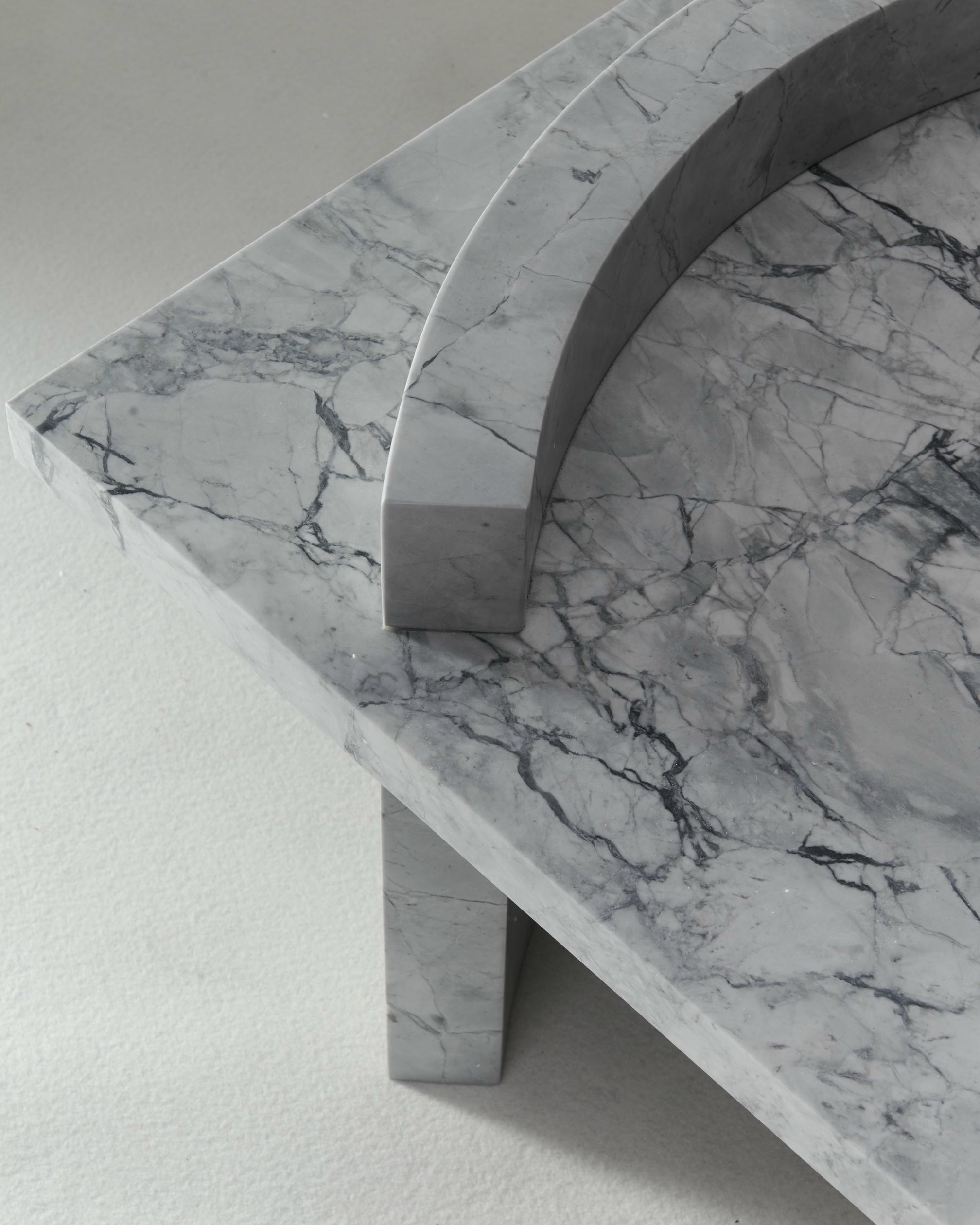 Super White Marble Coffee Table 01 by Atelier Dutre 5