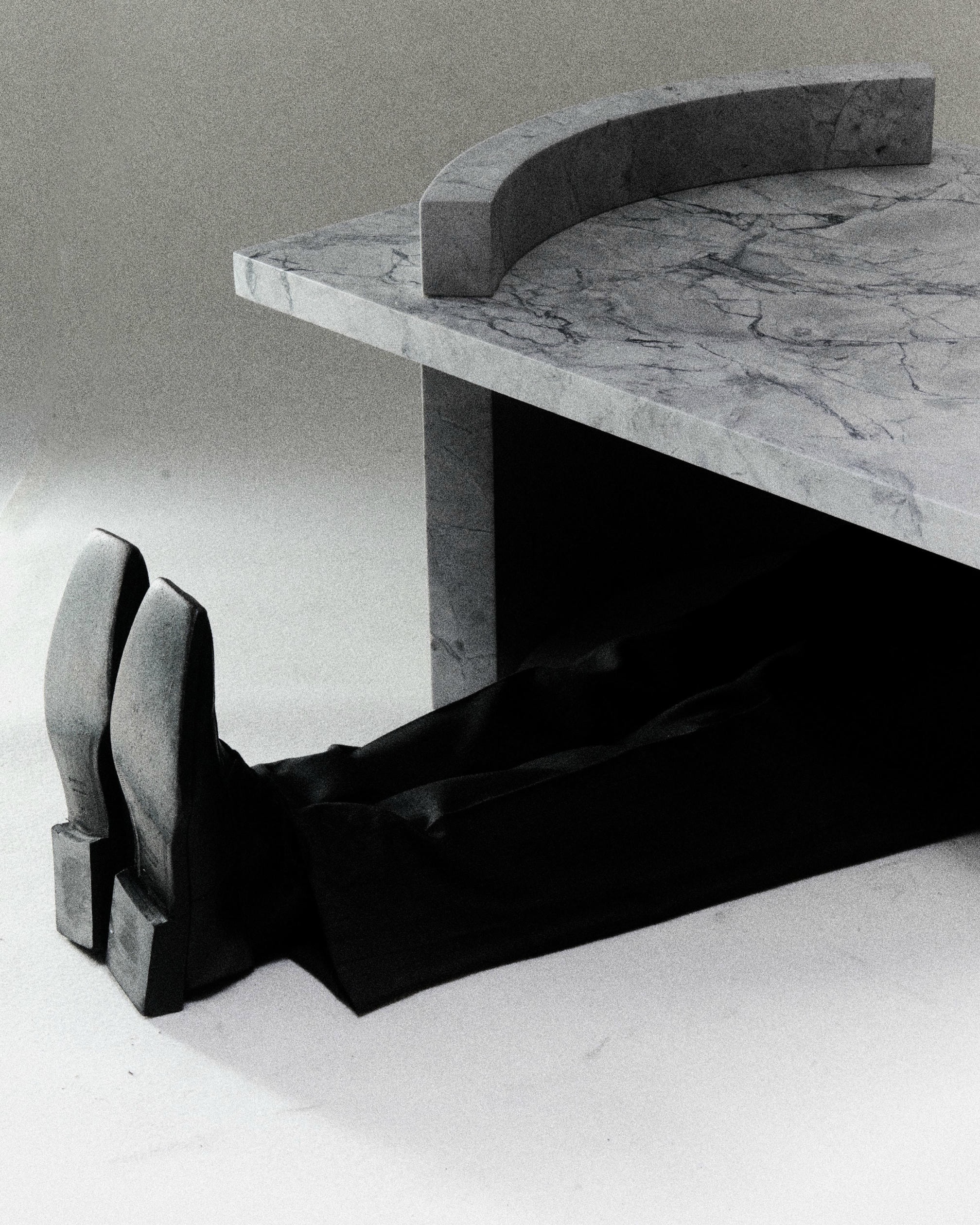 Super White Marble Coffee Table 01 by Atelier Dutre 6