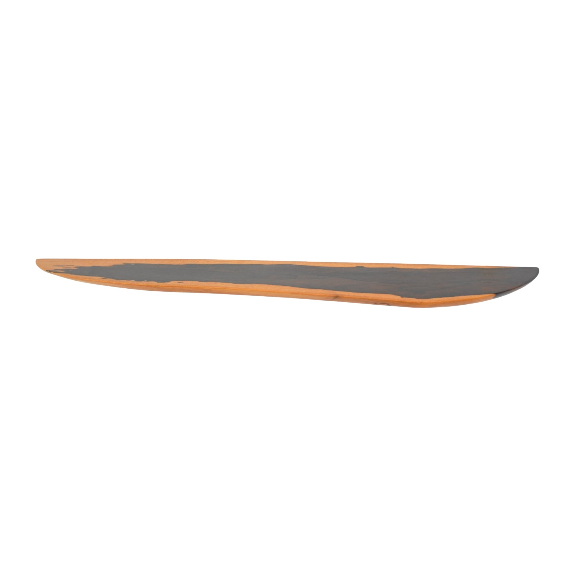 Unique Wall Hanging Shelf in Ziricote Wood by Jorg Pietschmann 1