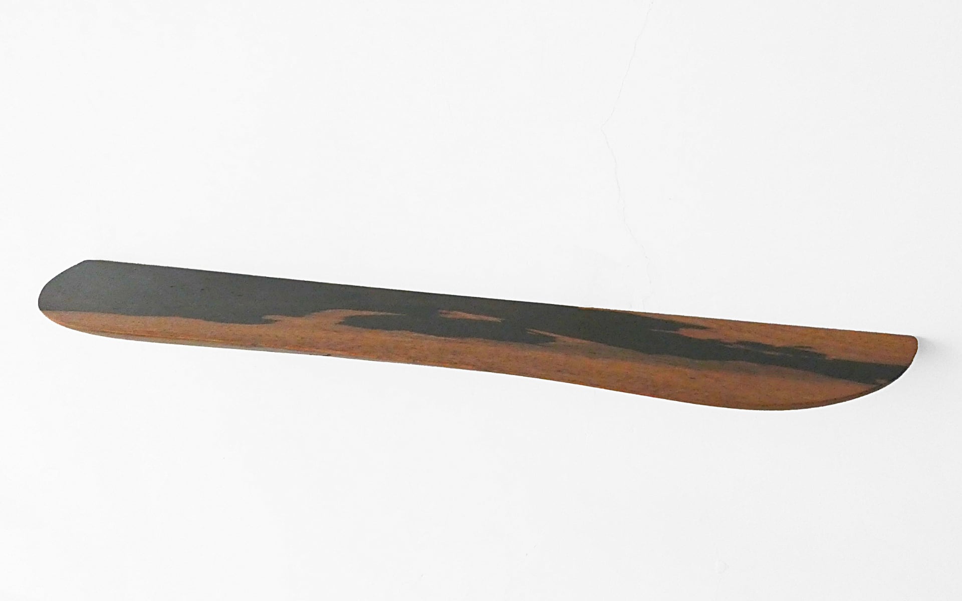 Unique Wall Hanging Shelf in Ziricote Wood by Jorg Pietschmann 2