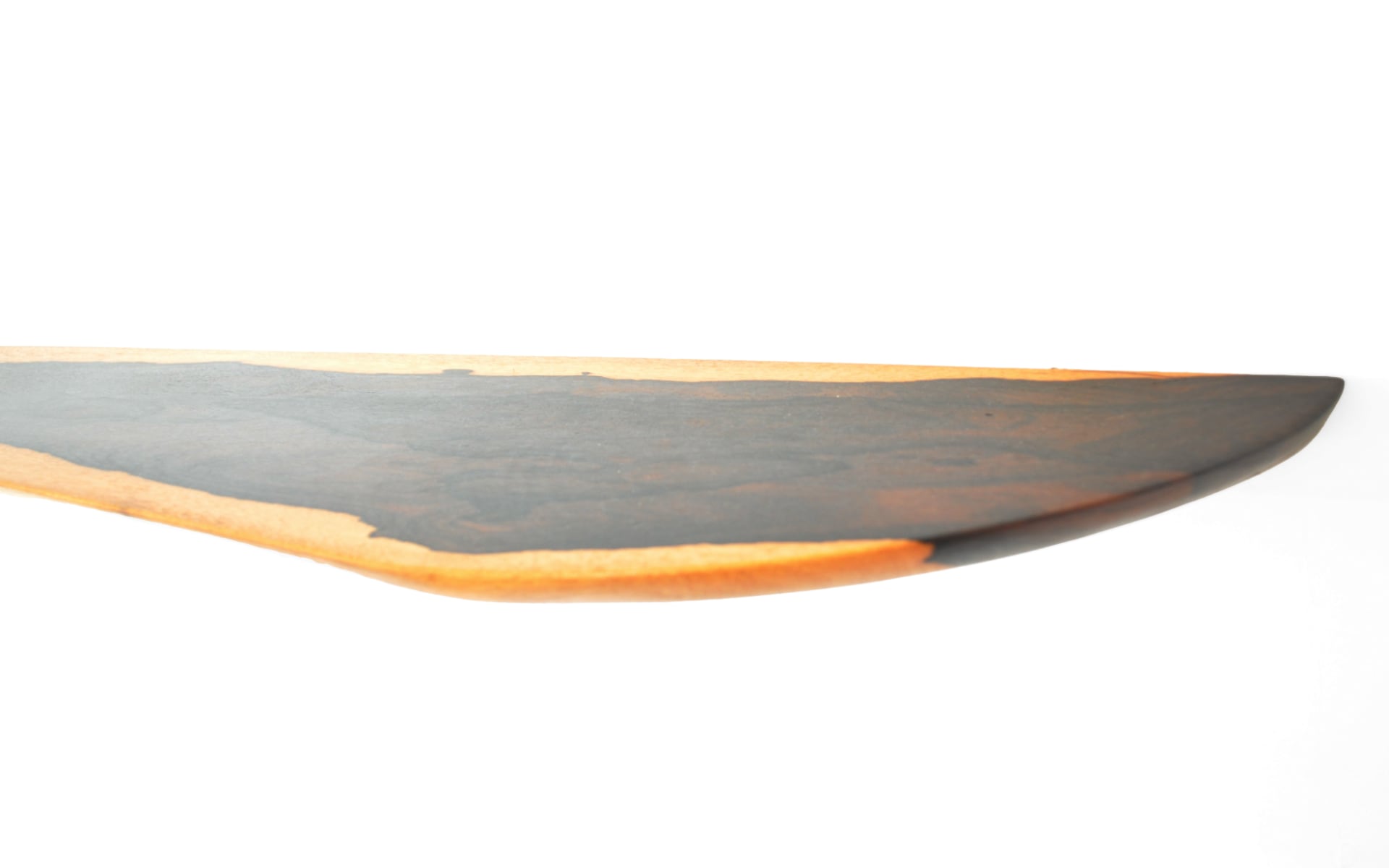 Unique Wall Hanging Shelf in Ziricote Wood by Jorg Pietschmann 6