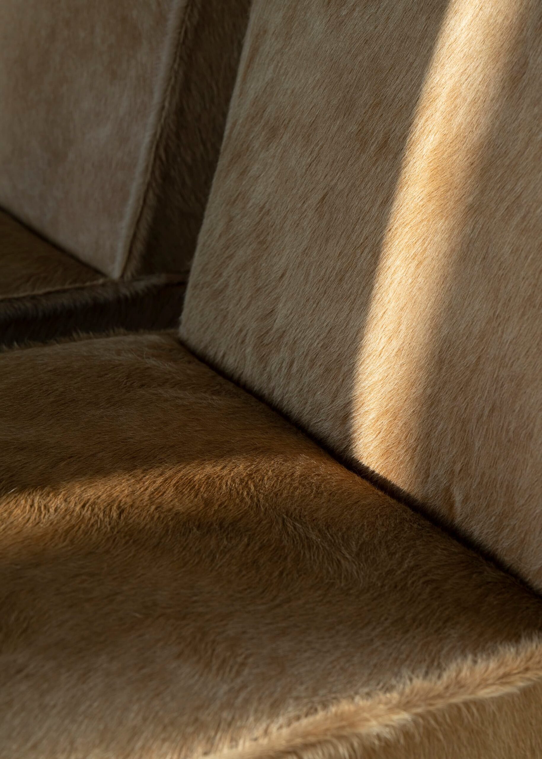 Ut 01 Cowhide and Walnut Sofa by Sing Chan 10