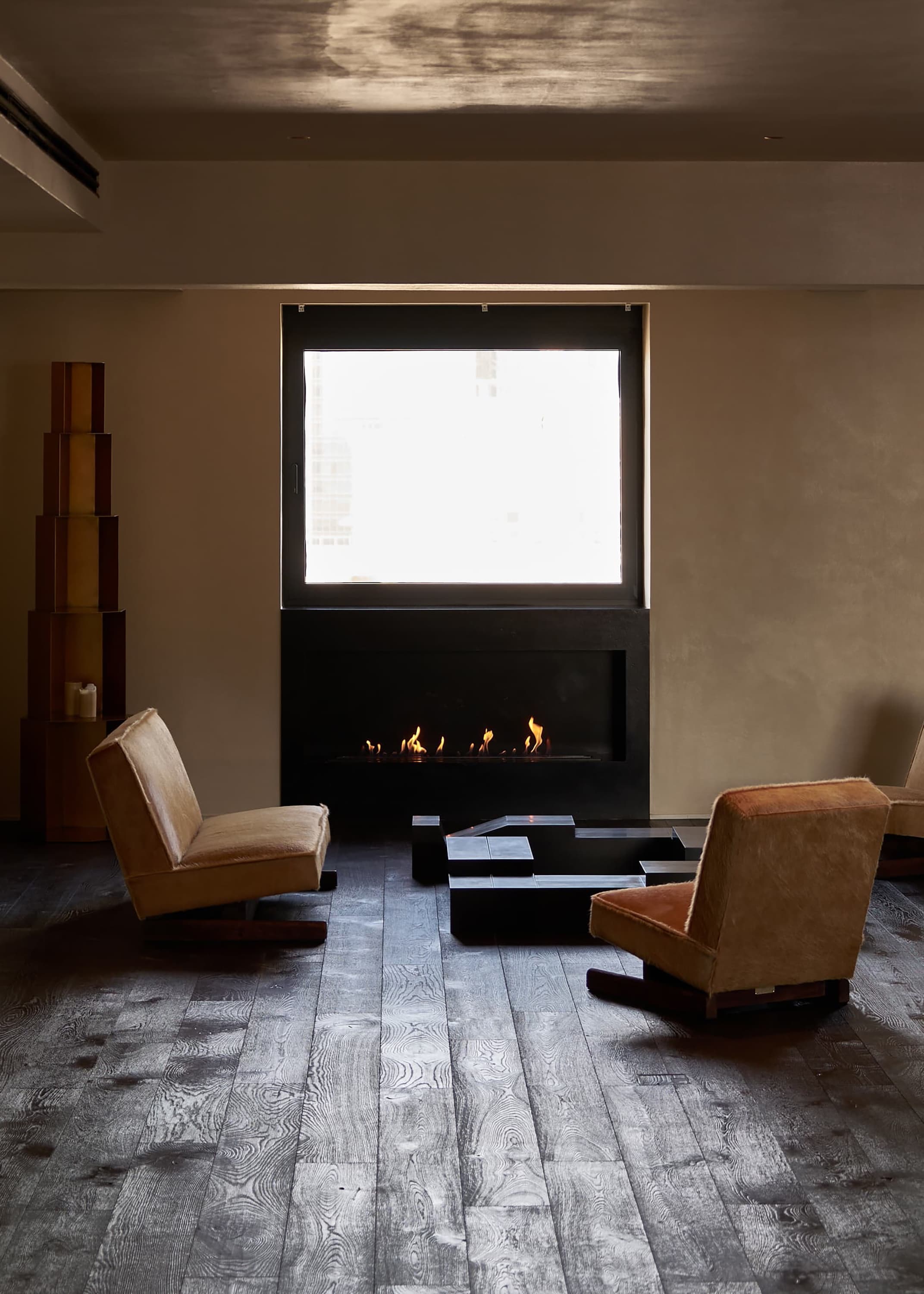 Ut 01 Cowhide and Walnut Sofa by Sing Chan 6