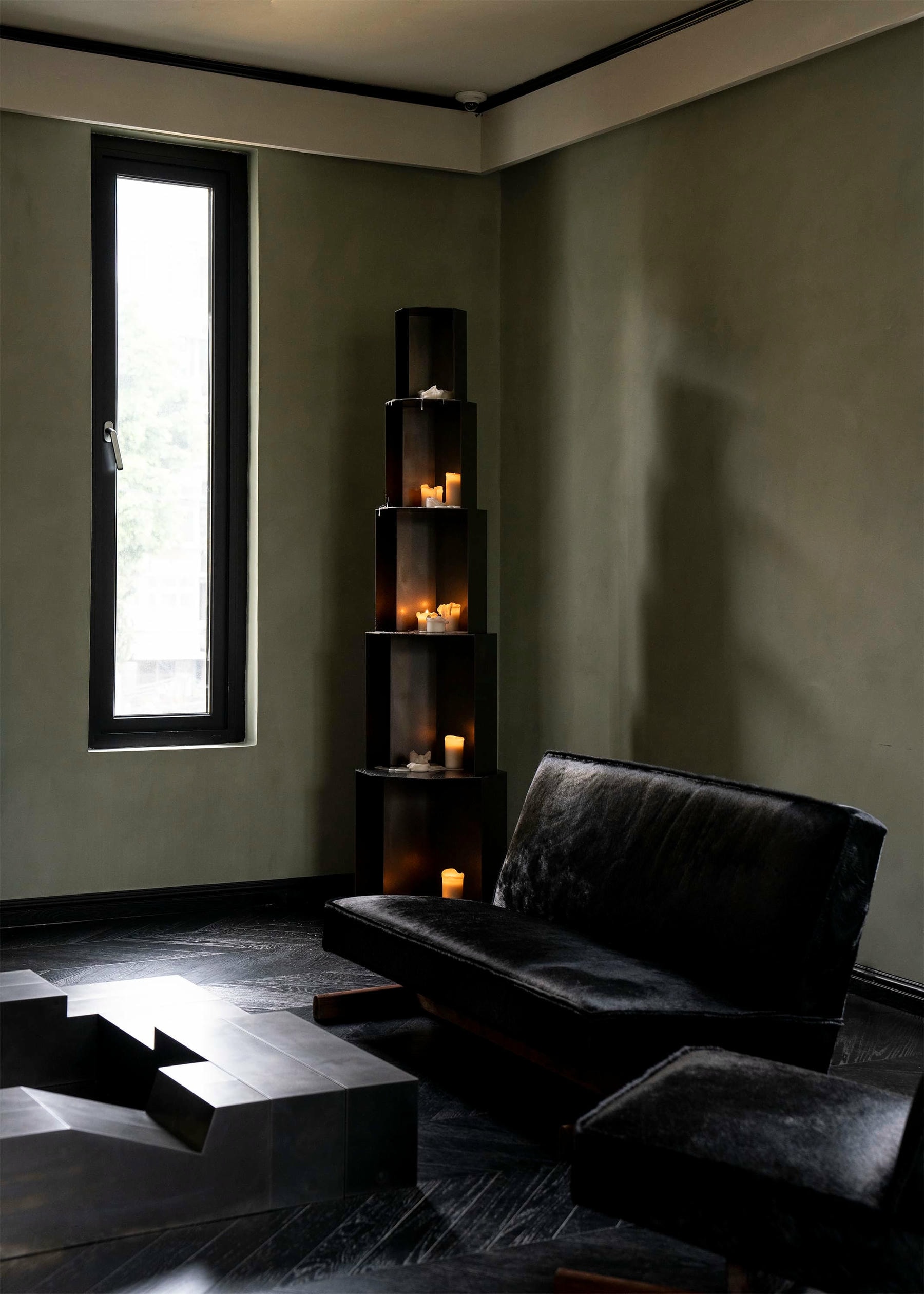 Ut 02 Cowhide and Walnut Sofa by Sing Chan 11