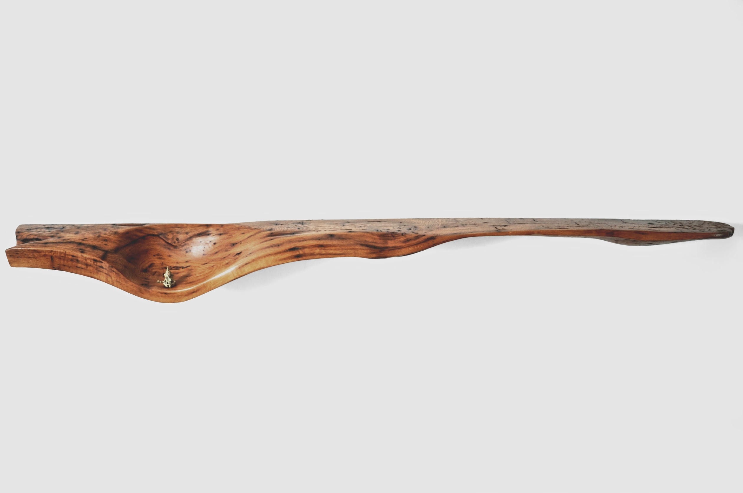 W1214 Wall Hanging Shelf in Natural Oak Wood by Jorg Pietschmann 2