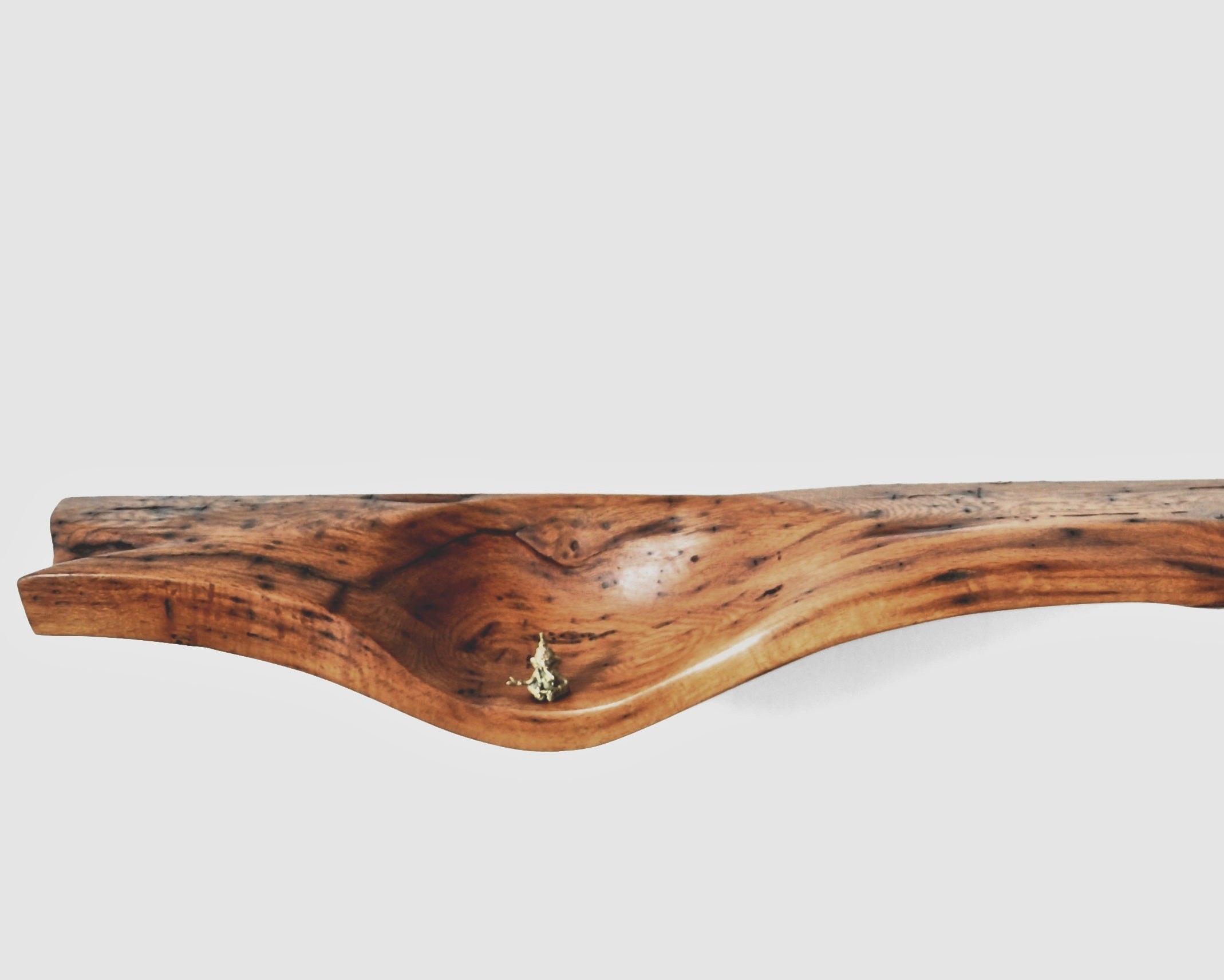 W1214 Wall Hanging Shelf in Natural Oak Wood by Jorg Pietschmann 3