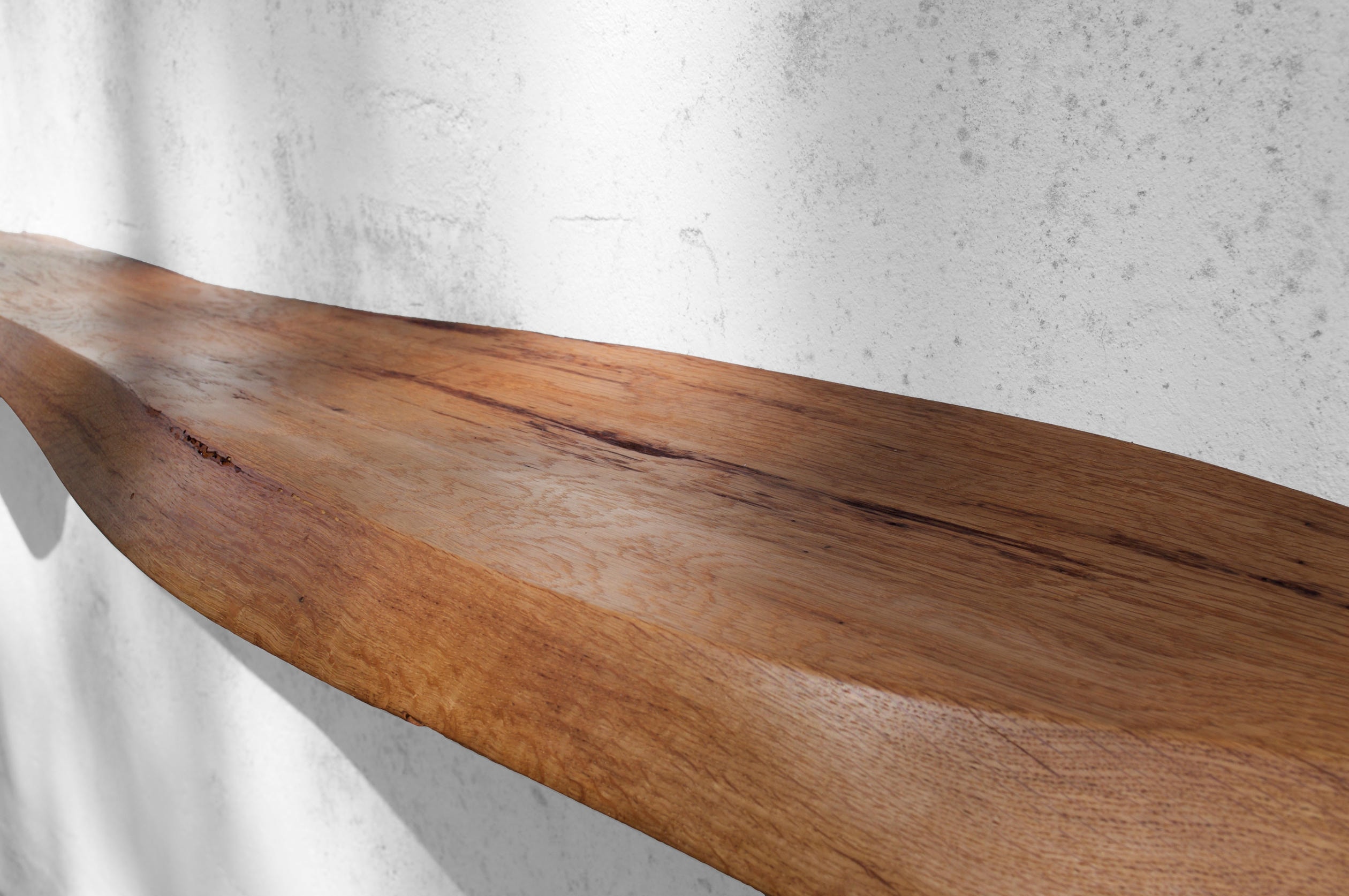 W2380 Wall Hanging Shelf in Oak Wood by Jorg Pietschmann 5