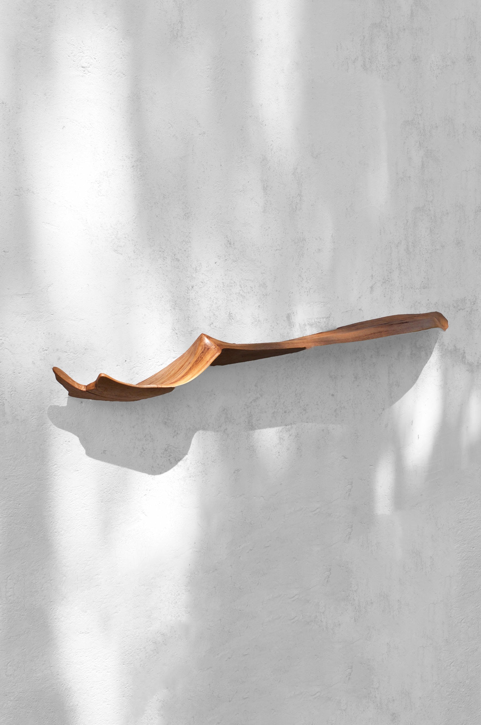W2380 Wall Hanging Shelf in Oak Wood by Jorg Pietschmann 6